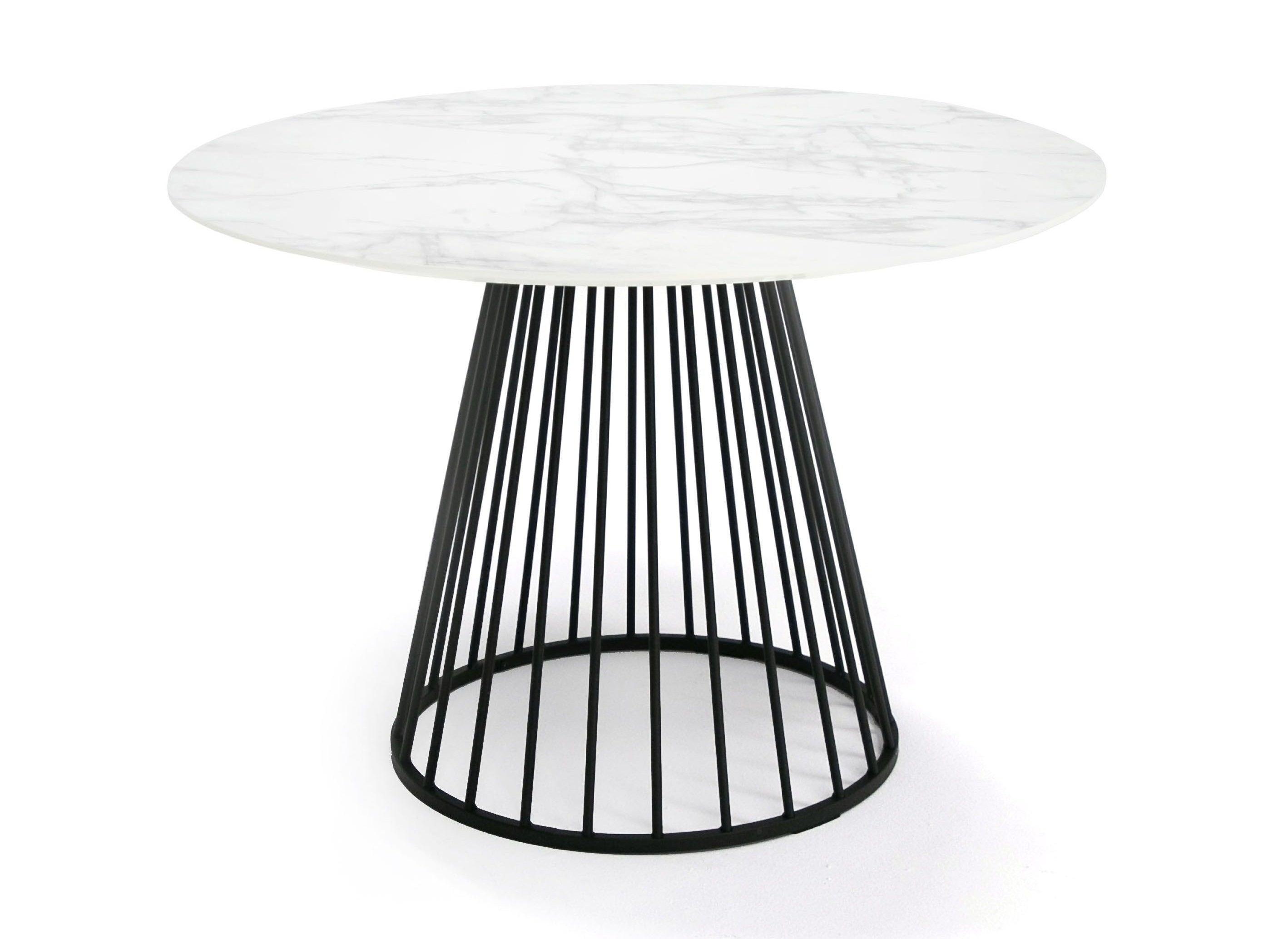 Modrest Holly Modern Round and Dining Table