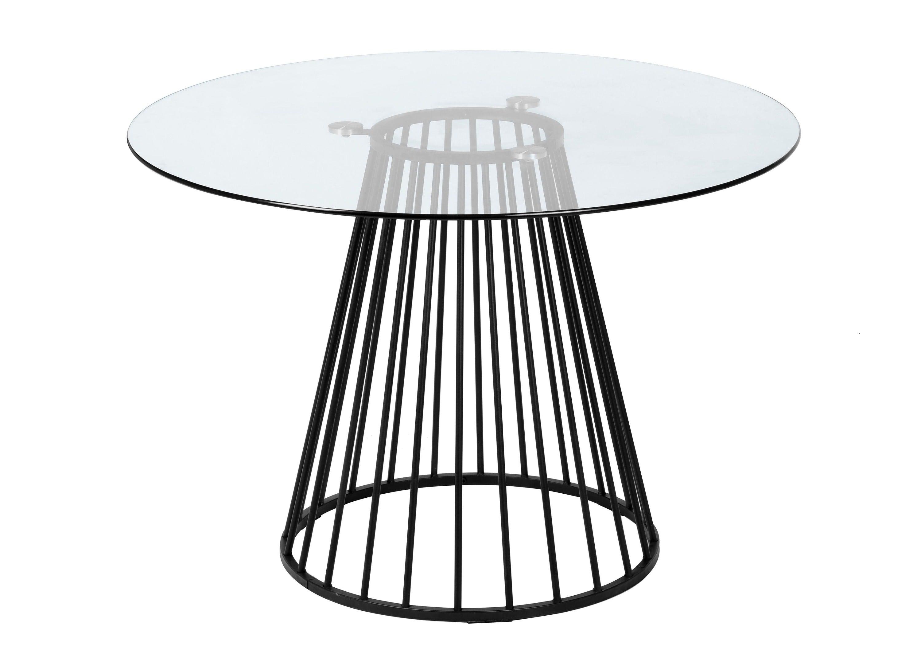 Modrest Holly Modern Round and Dining Table