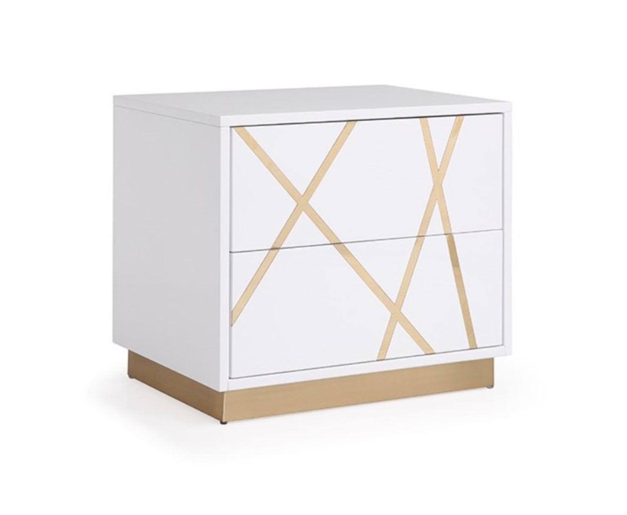 Modrest Nixa Modern Wide and Nightstand