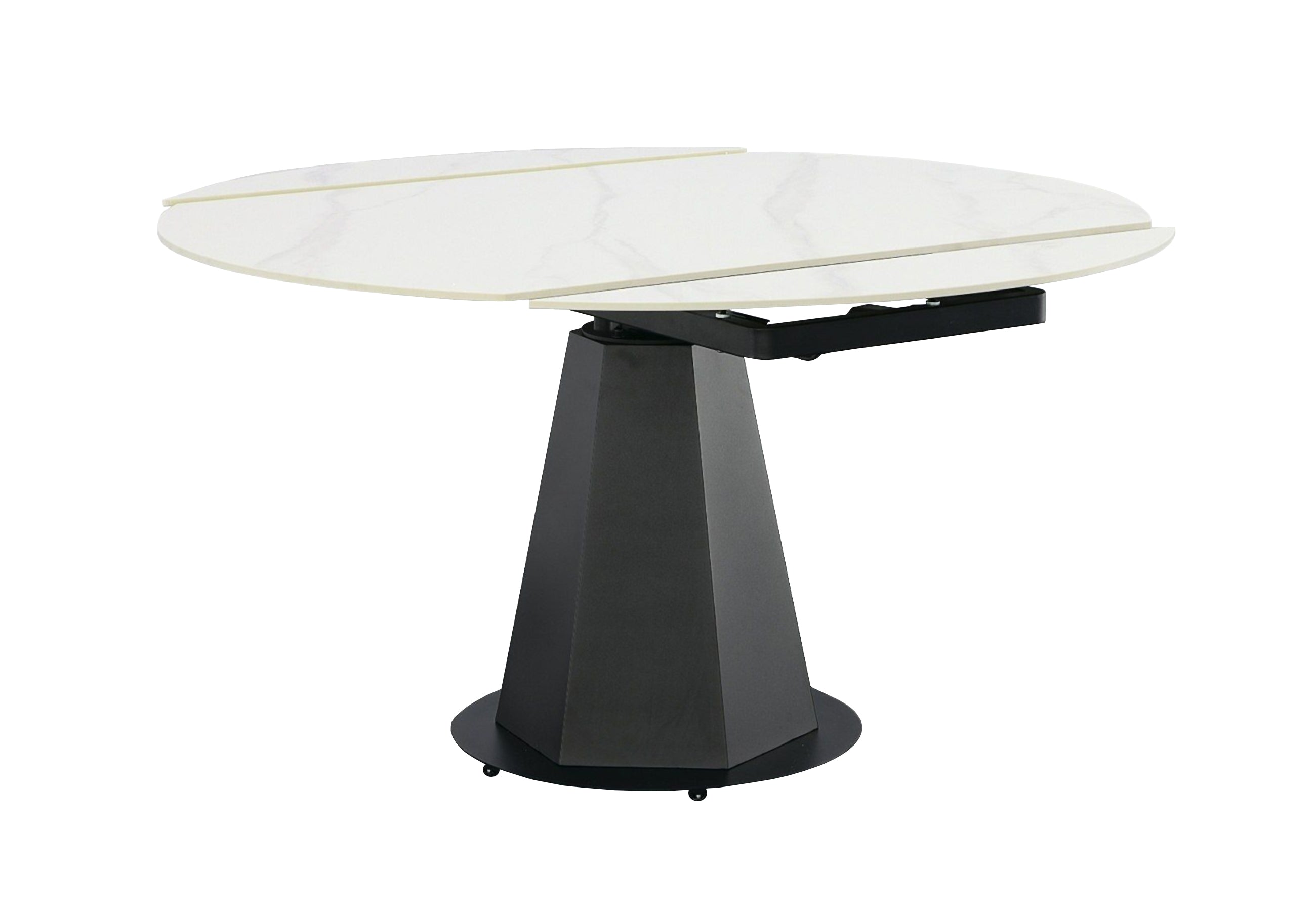 Modrest Barela Modern and Ceramic Extendable 35.5"/53" Dining Table