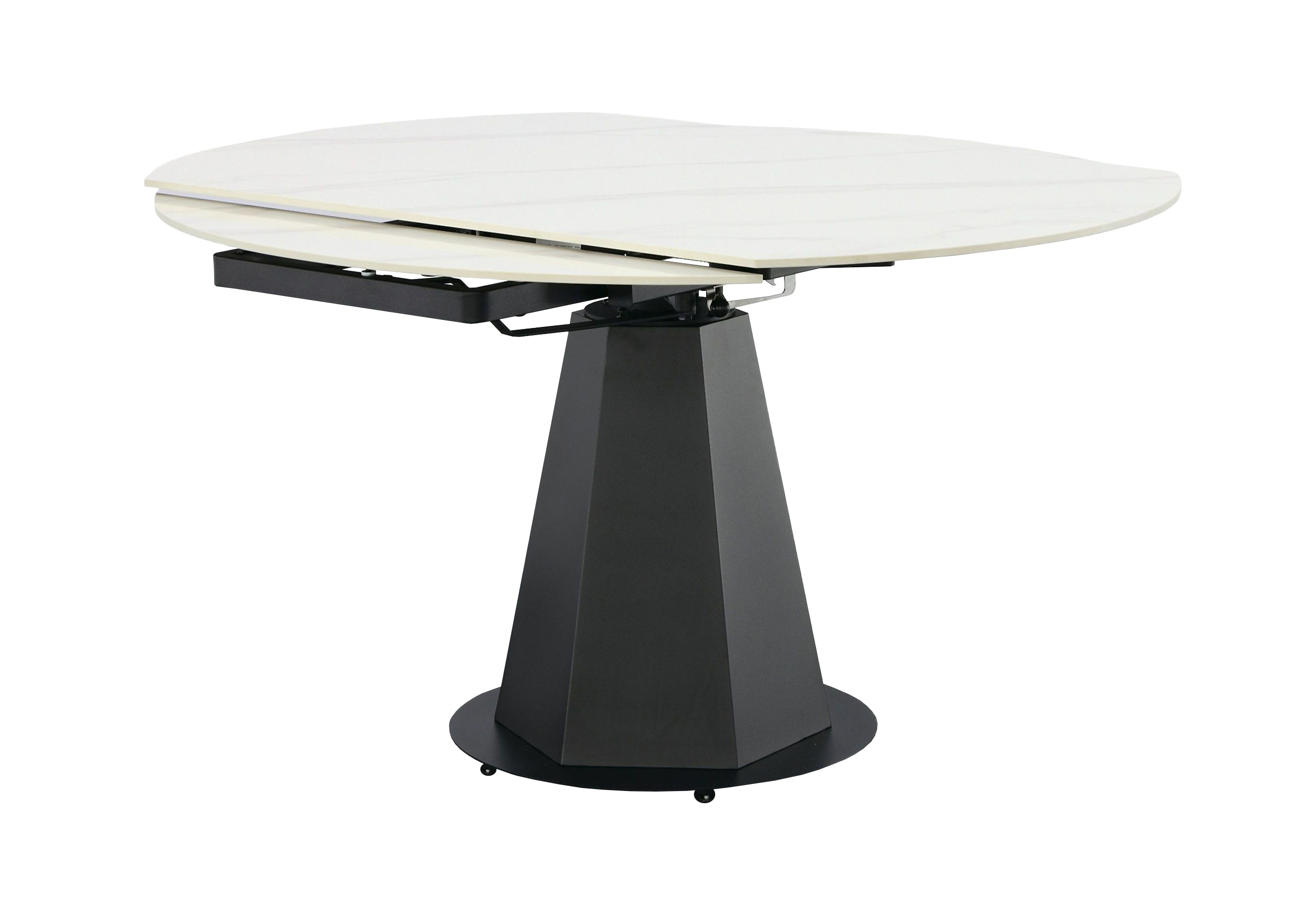 Modrest Barela Modern and Ceramic Extendable 35.5"/53" Dining Table