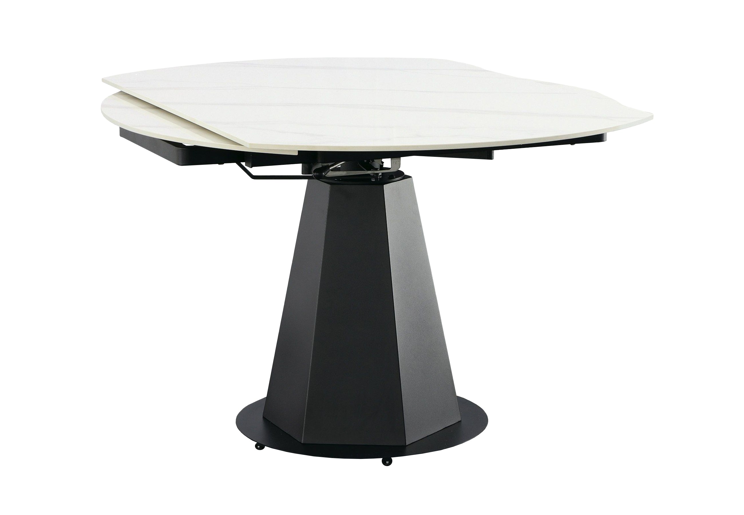 Modrest Barela Modern and Ceramic Extendable 35.5"/53" Dining Table