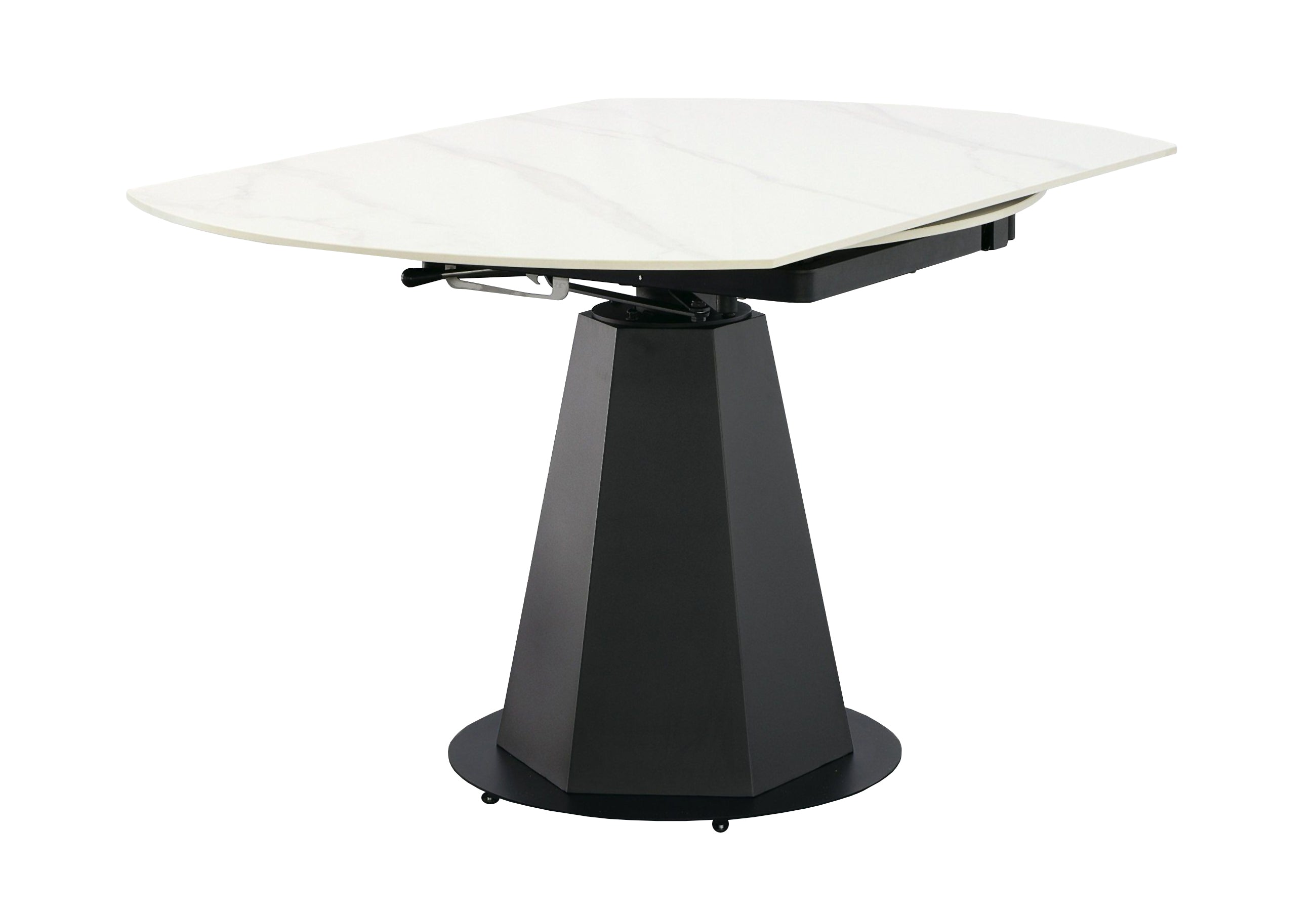 Modrest Barela Modern and Ceramic Extendable 35.5"/53" Dining Table