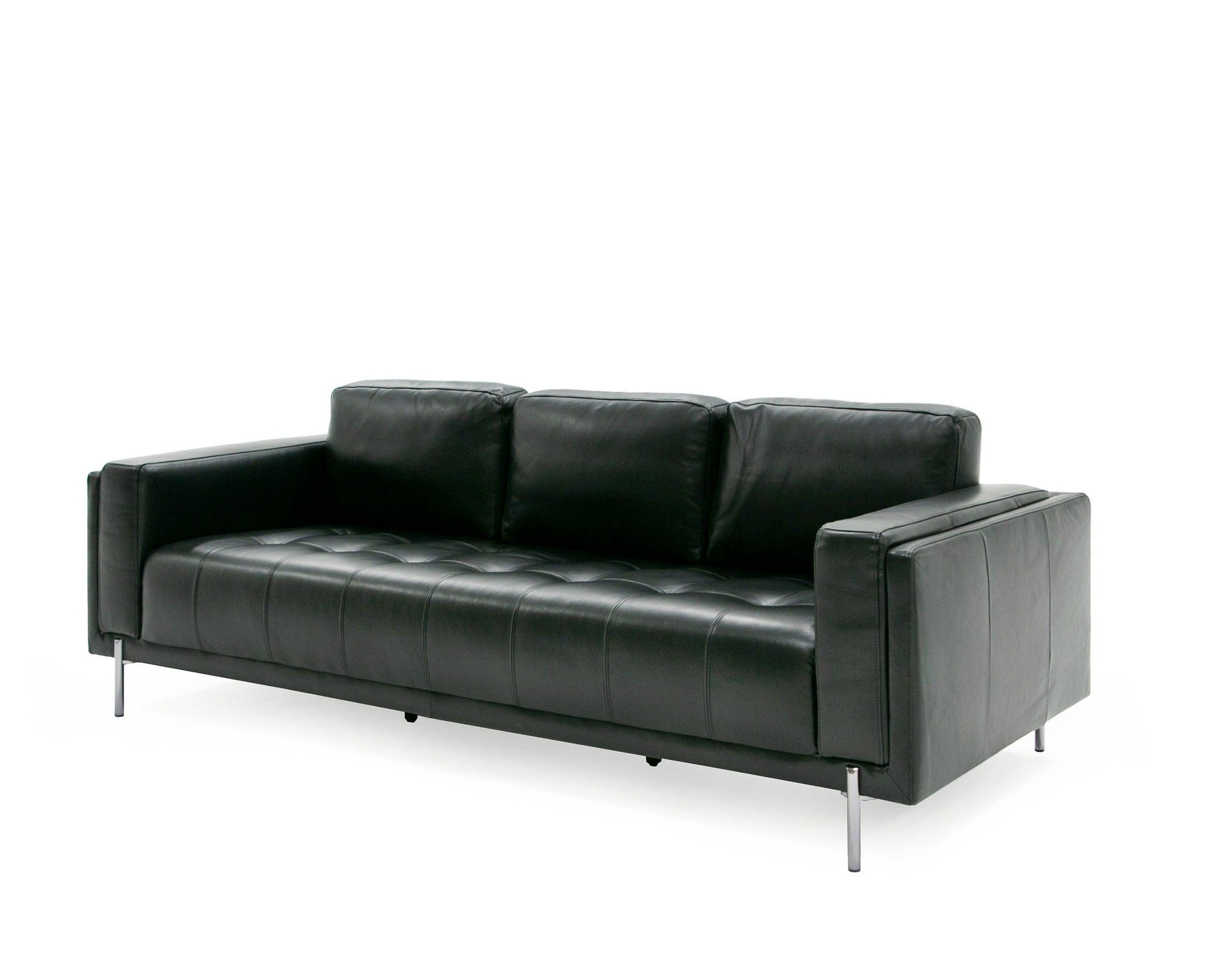 Divani Casa Schmidt Modern Leather Sofa 2 Chairs