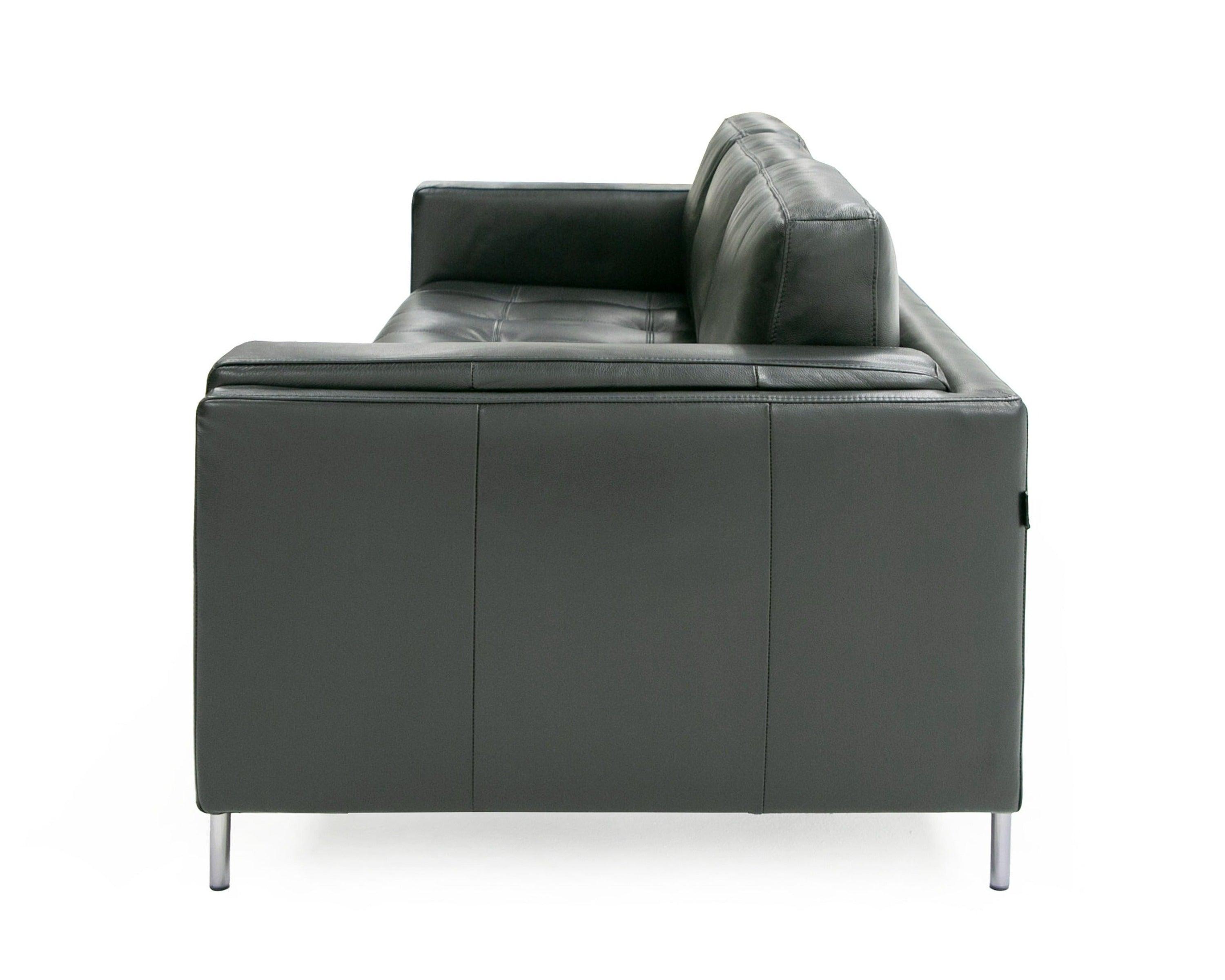 Divani Casa Schmidt Modern Leather Sofa 2 Chairs