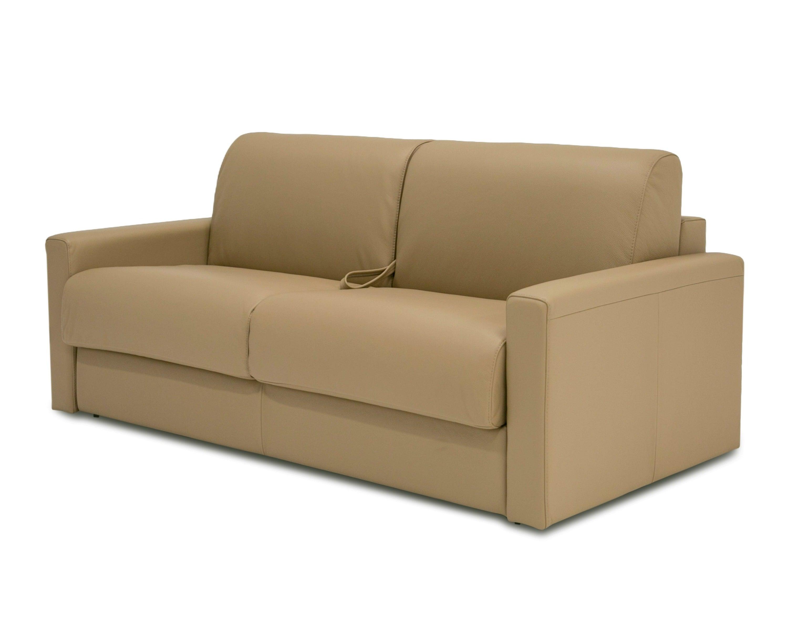 Lamod Italia Revers Italian Modern Desert Leather Sofabed