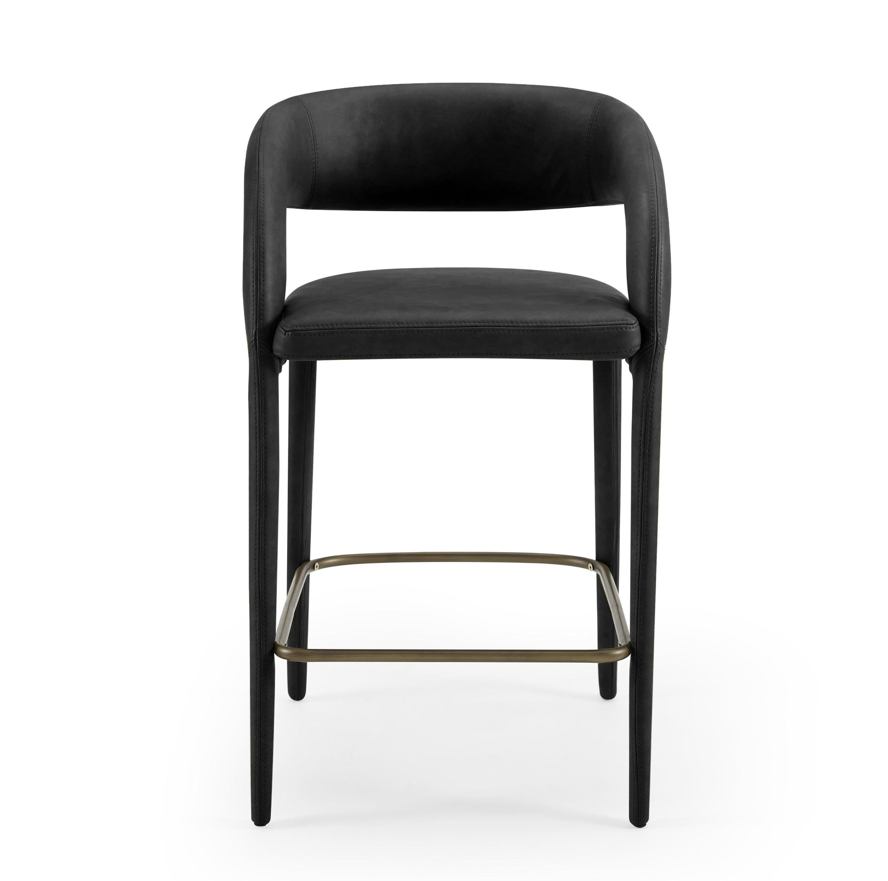 Modrest Faerron Modern Leatherette Counter Chair