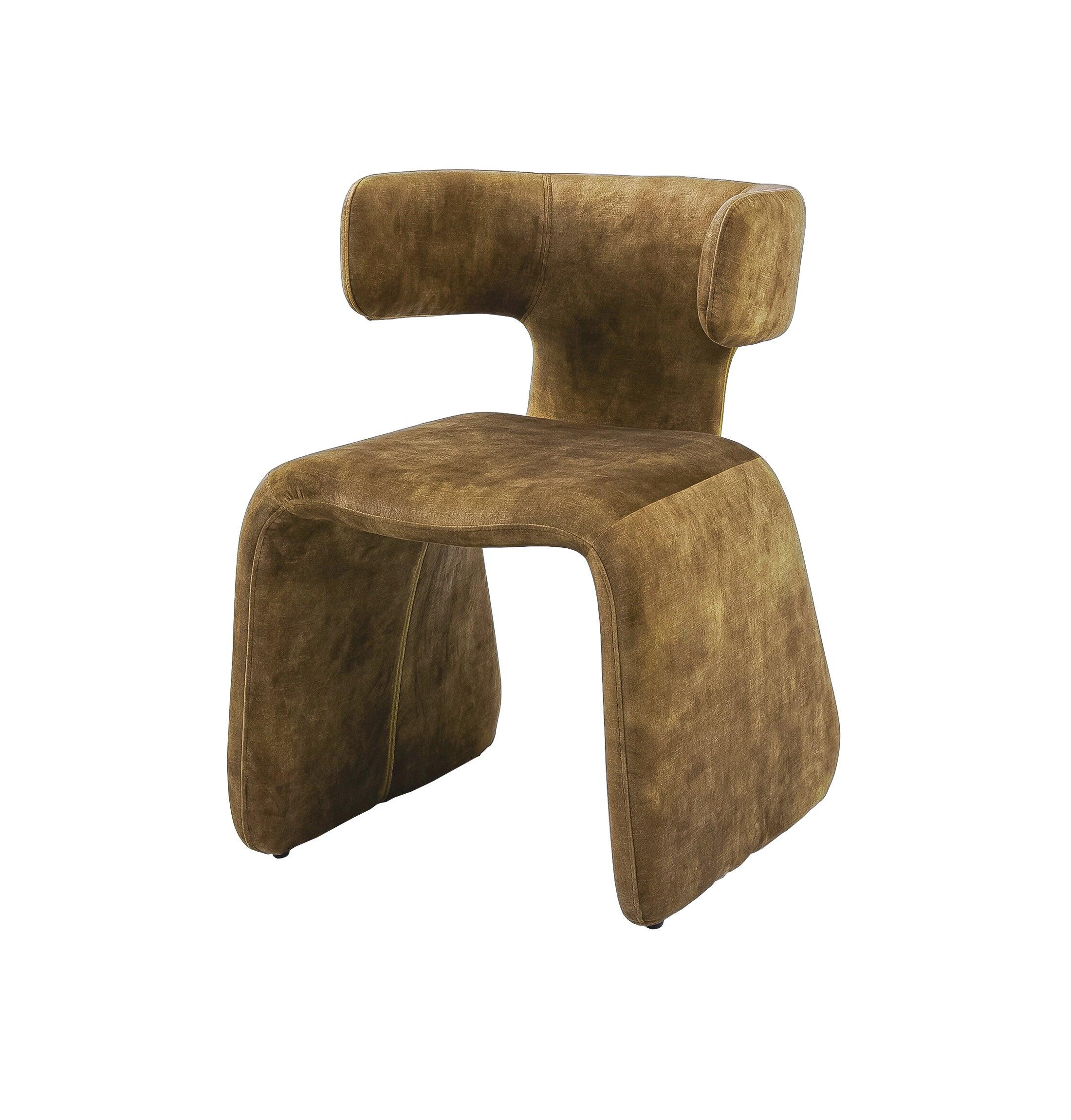 Modrest Bergman Modern Velvet Dining Chair