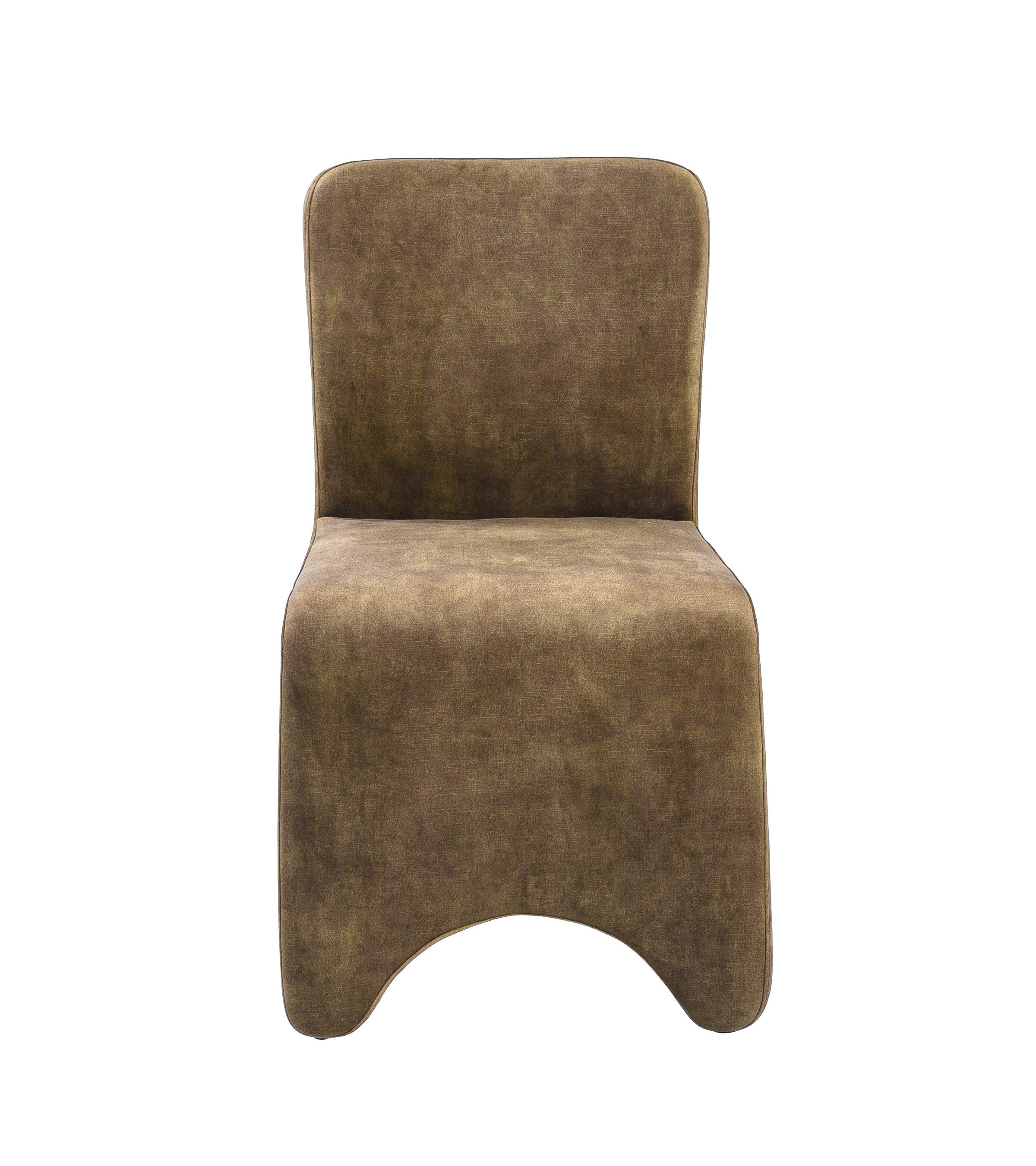 Modrest Ditka Modern Velvet Dining Chair (Set of 2)