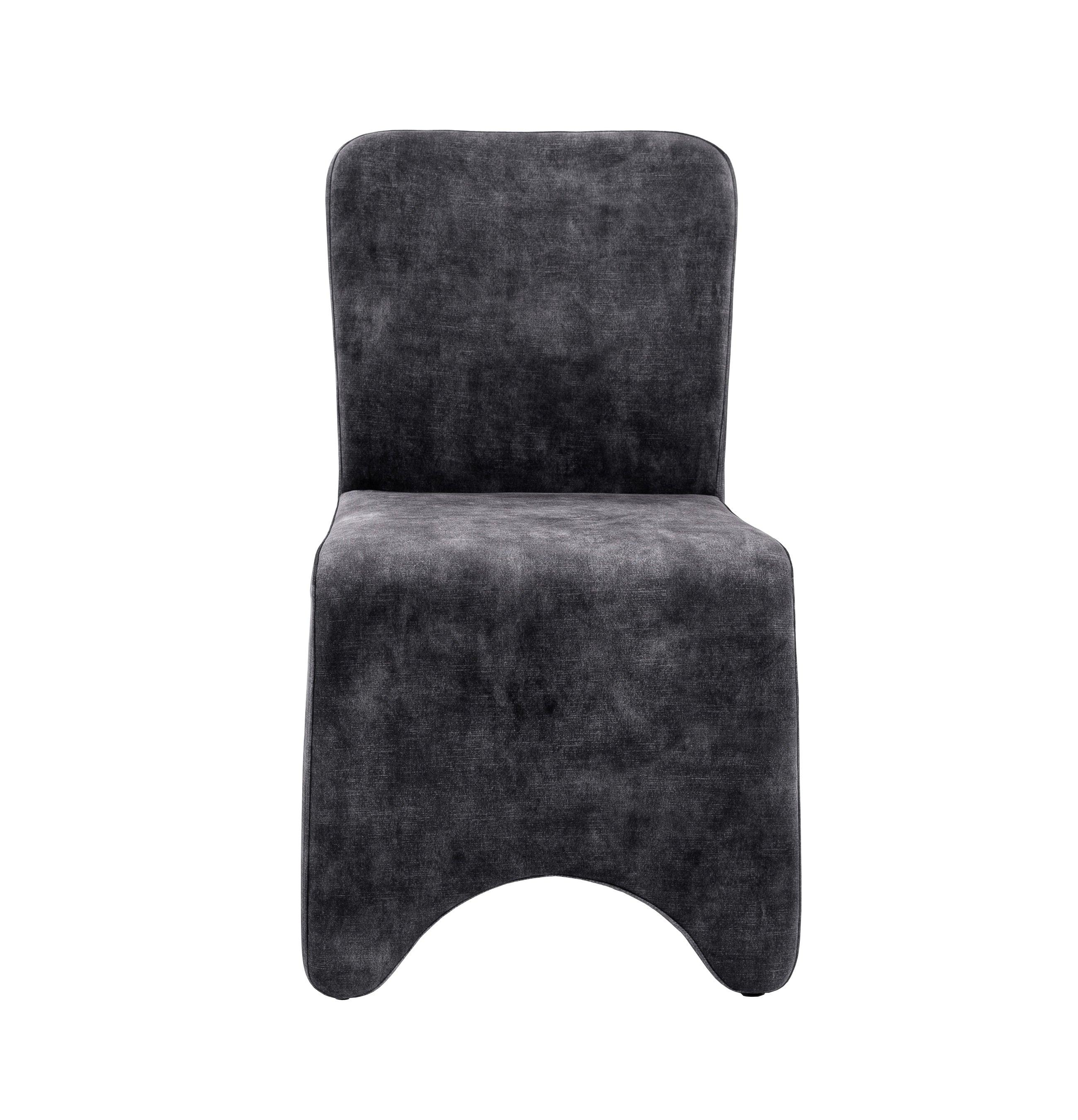 Modrest Ditka Modern Velvet Dining Chair (Set of 2)