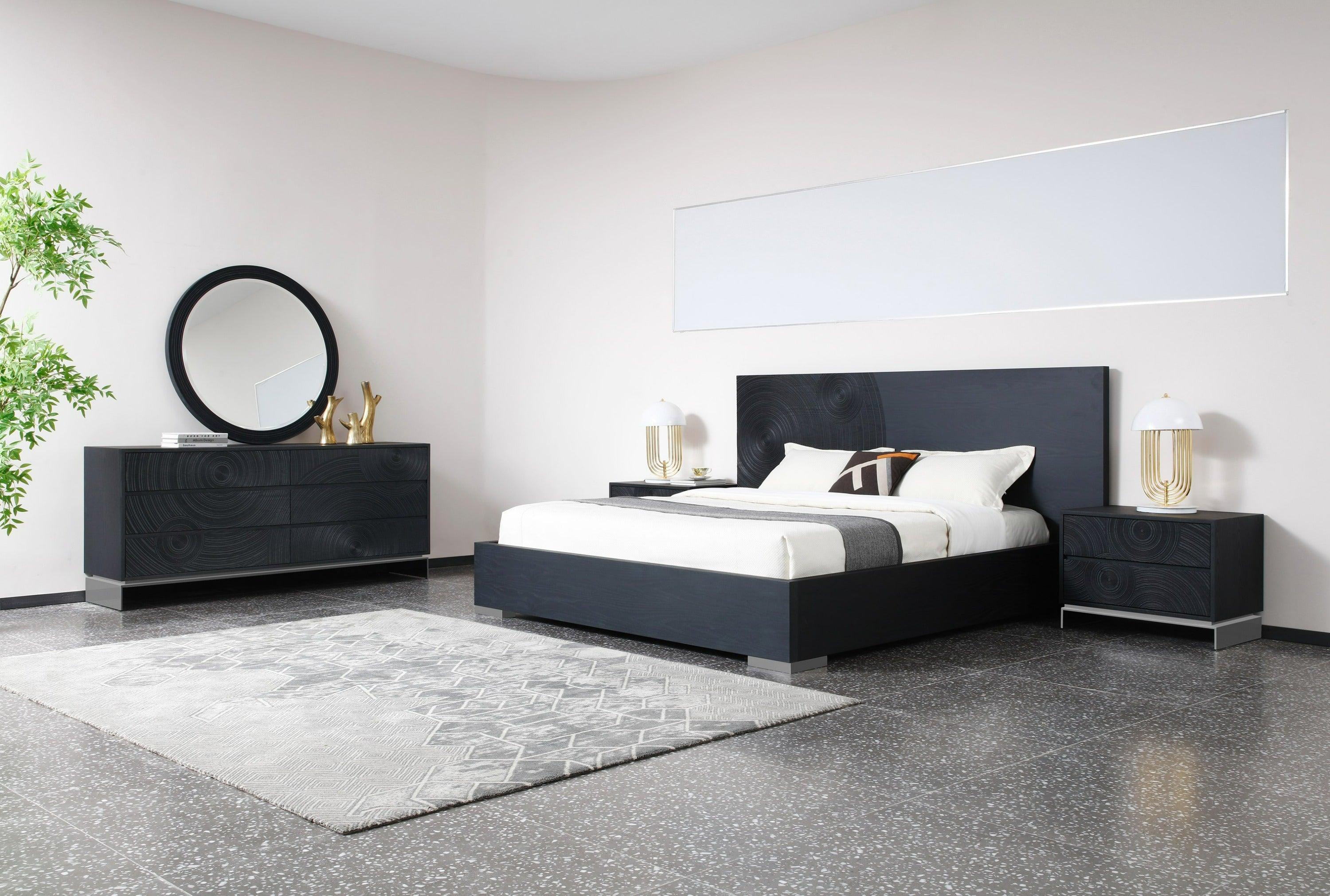 Lamod Cirque Modern Ash Bed