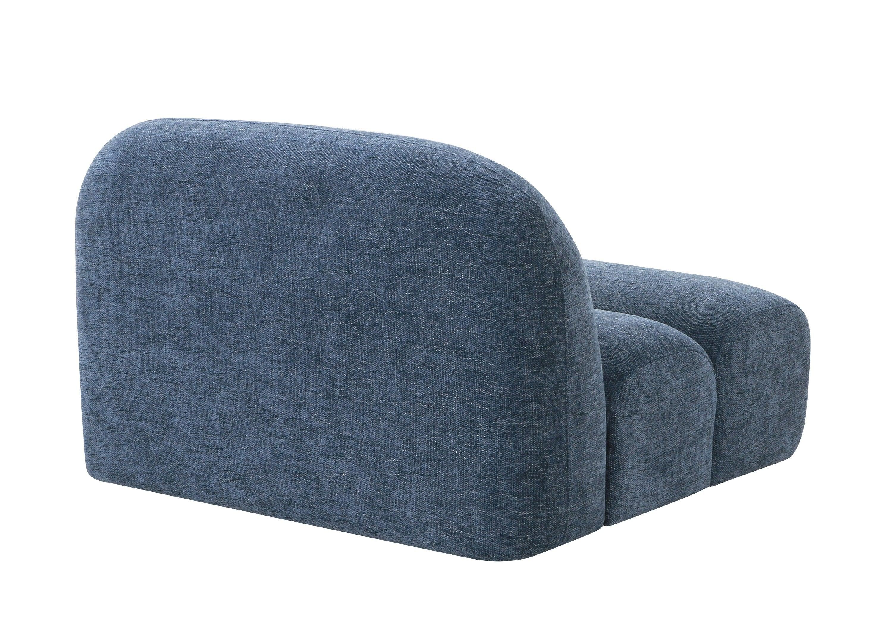 Divani Casa Forman Modern Fabric Modular Armless Sectional Seat