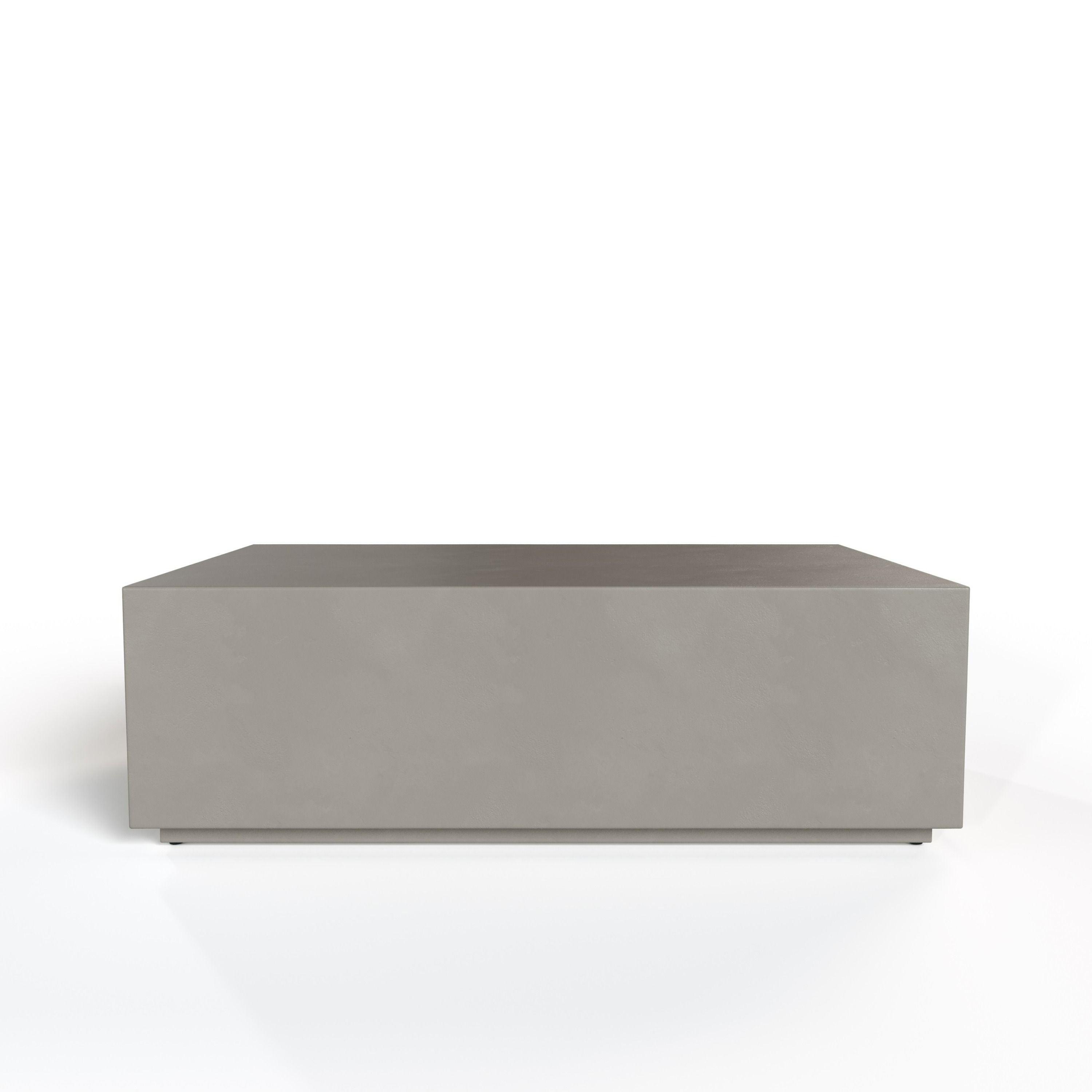 Modrest Fresno Modern Concrete Coffee Table