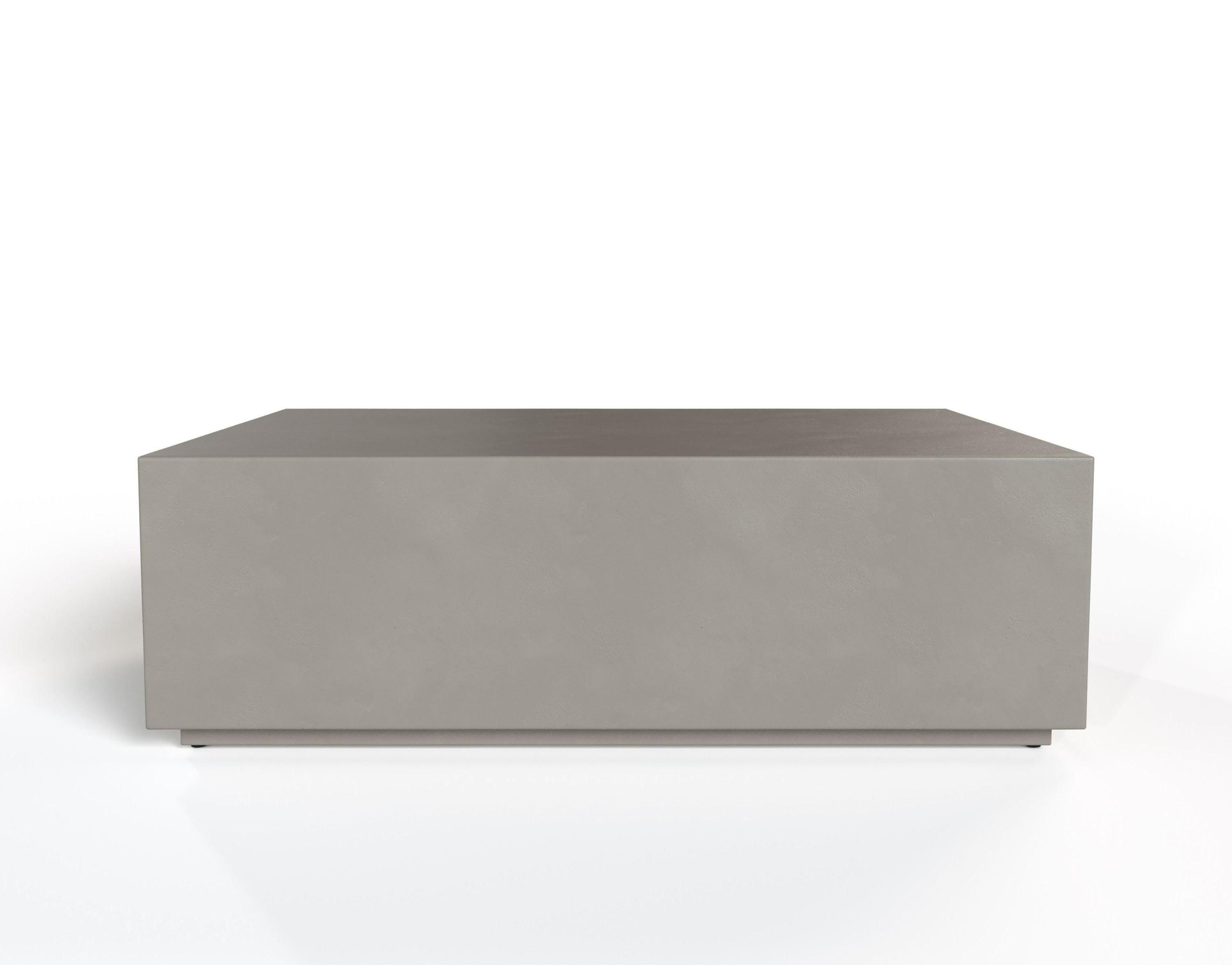 Modrest Fresno Modern Concrete Coffee Table