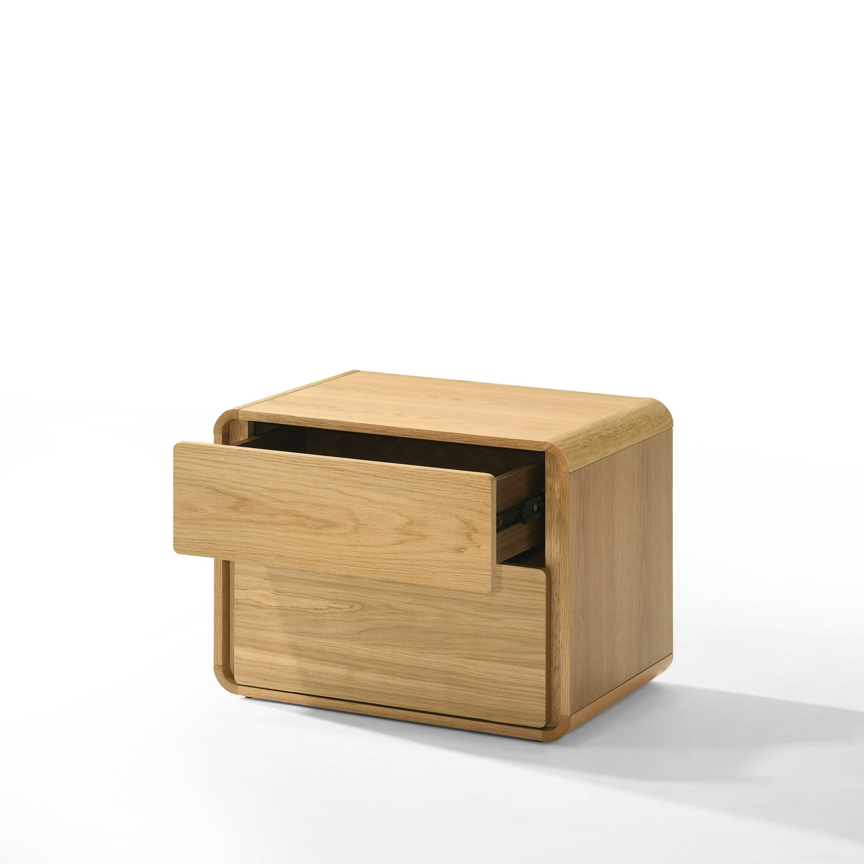 Modrest Dustin Modern Natural Nightstand