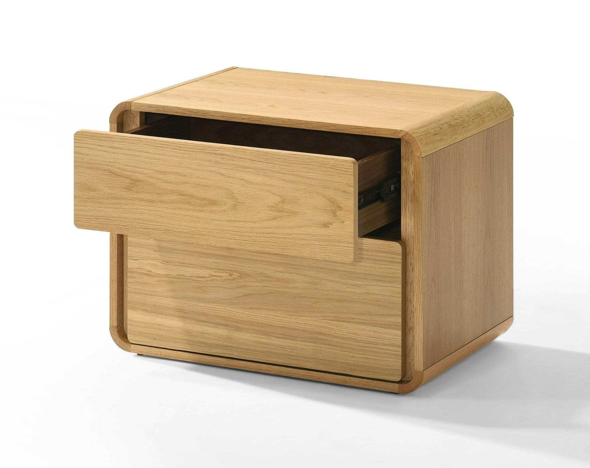 Modrest Dustin Modern Natural Nightstand