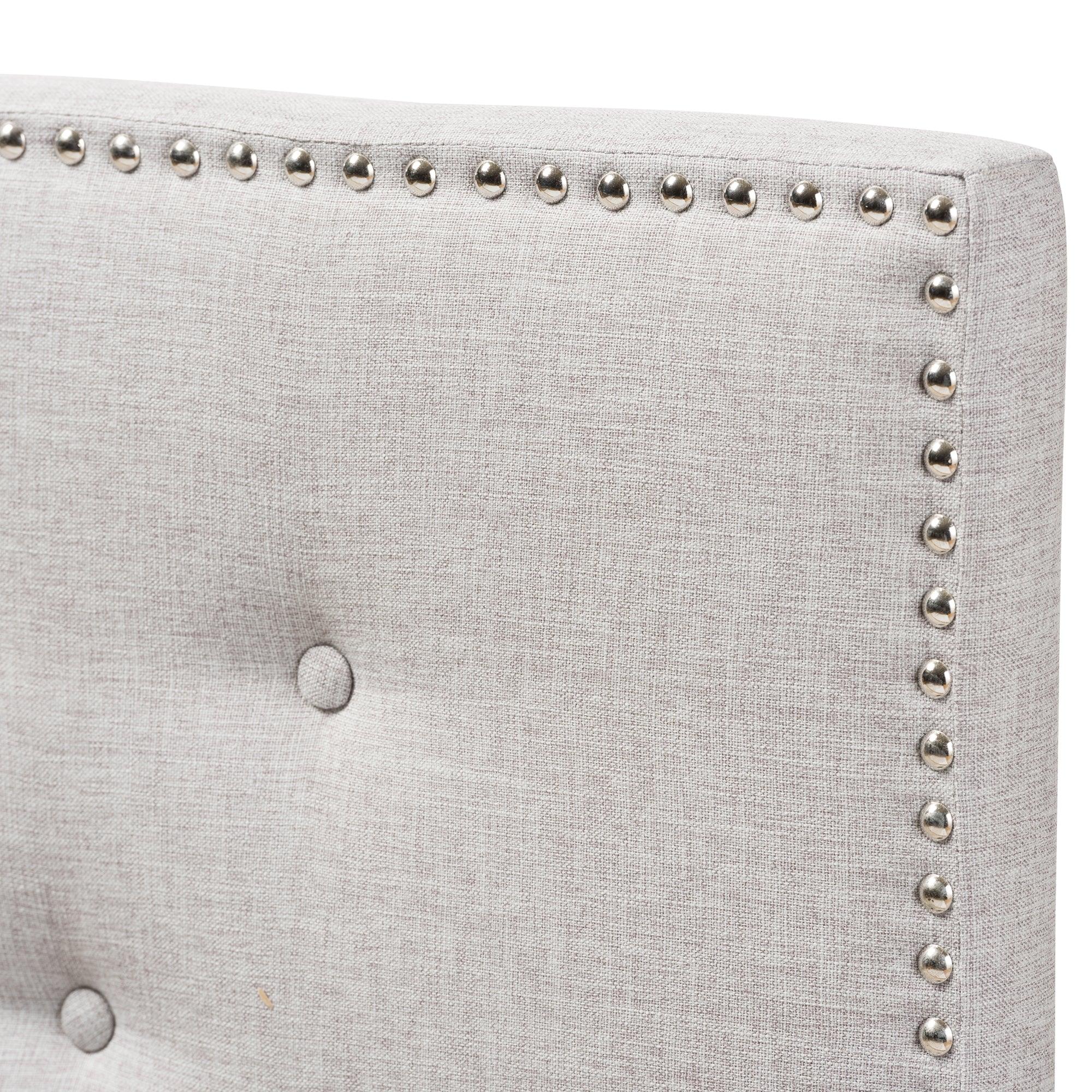 Windsor Modern and Contemporary ish Fabric Upholstered Headboard