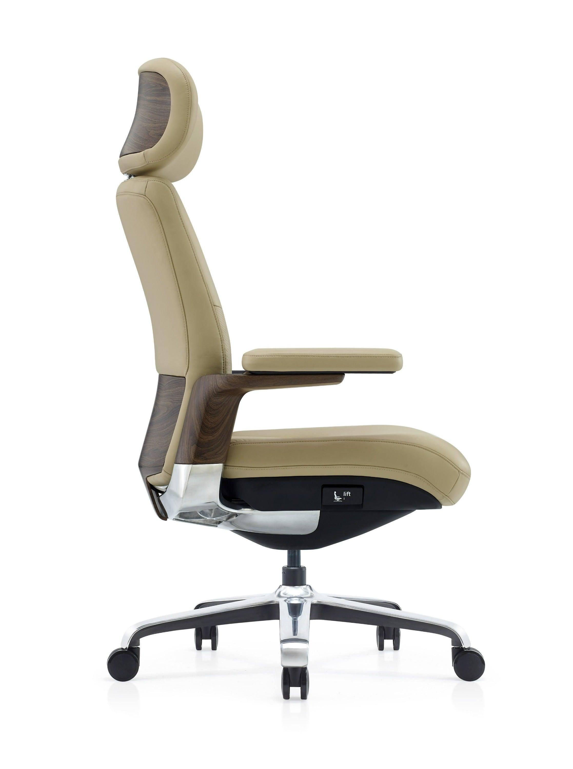 Modrest Johnson Modern Leather Executive Office Chair