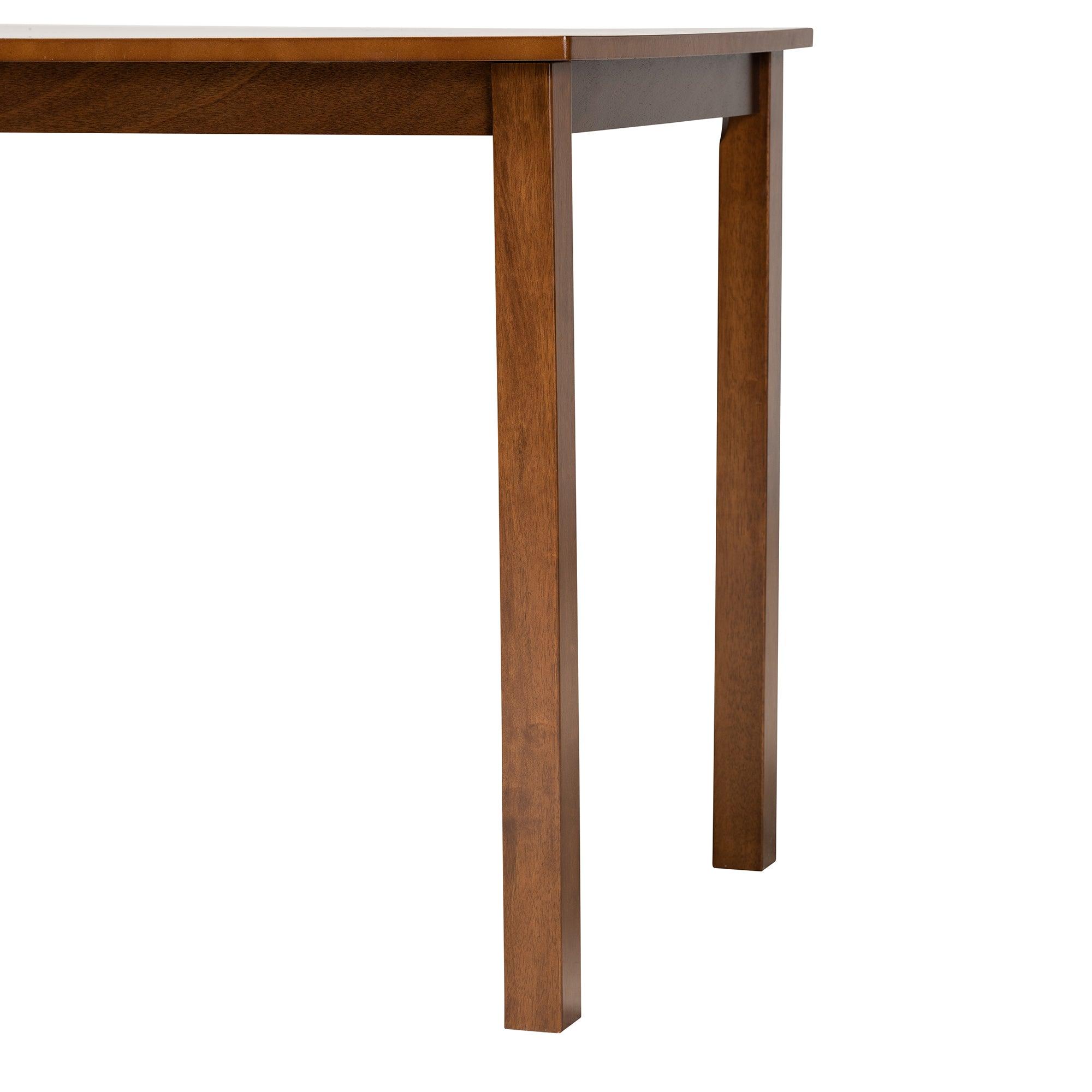 Eveline Modern Finished Wood 43-Inch Dining Table