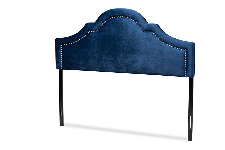 Rita Modern and Contemporary Velvet Fabric Upholstered Headboard