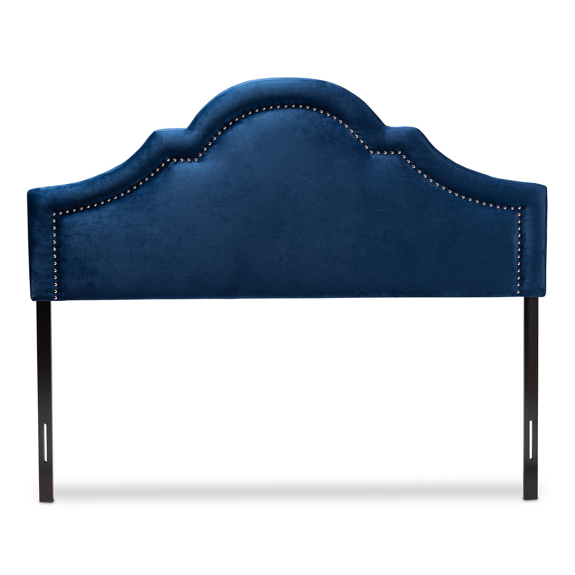 Rita Modern and Contemporary Velvet Fabric Upholstered Headboard