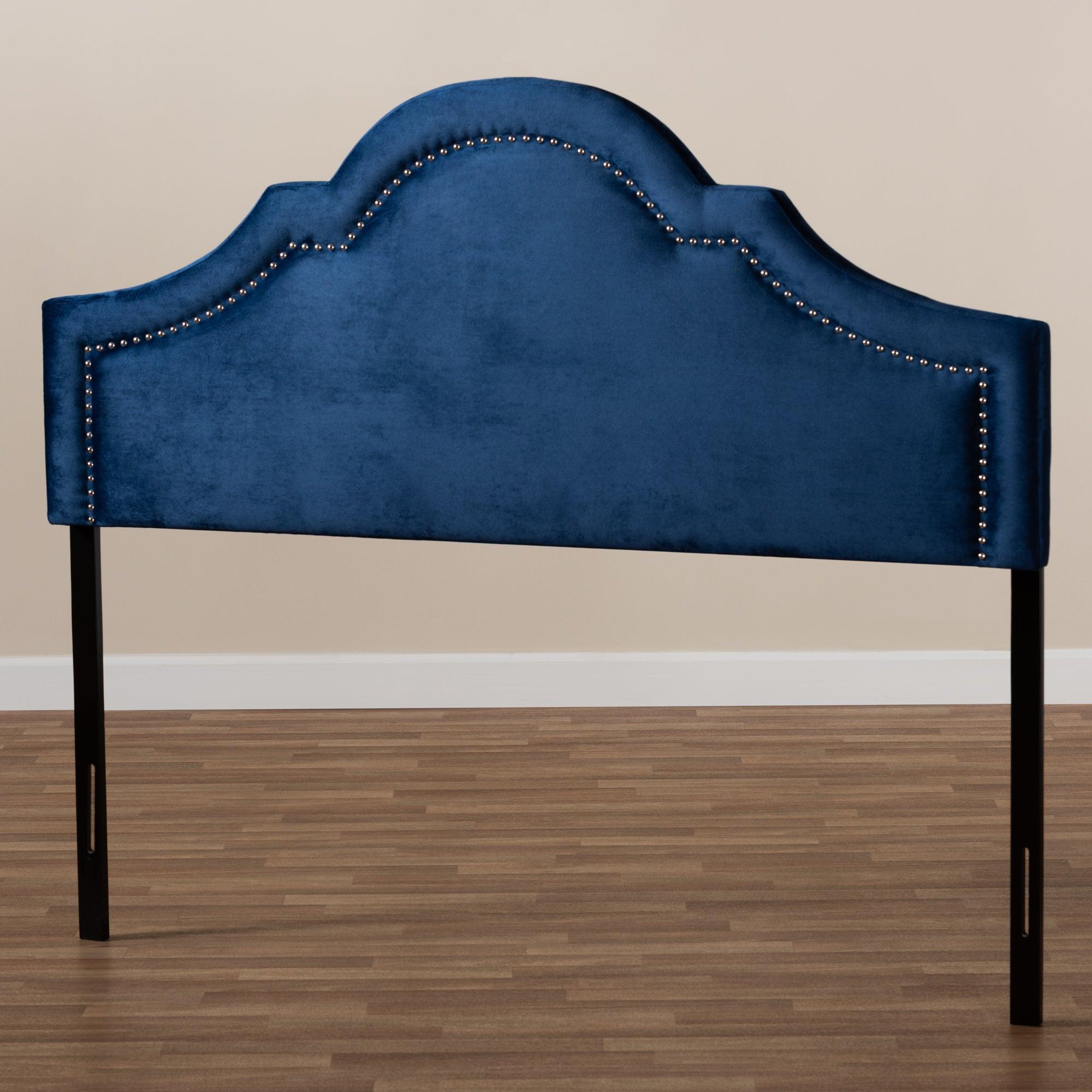 Rita Modern and Contemporary Velvet Fabric Upholstered Headboard