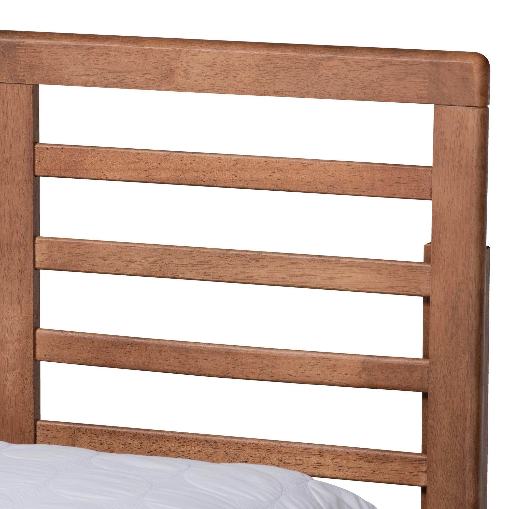 Piera Modern and Contemporary Transitional Ash Finished Wood 3-Drawer Platform Storage Bed