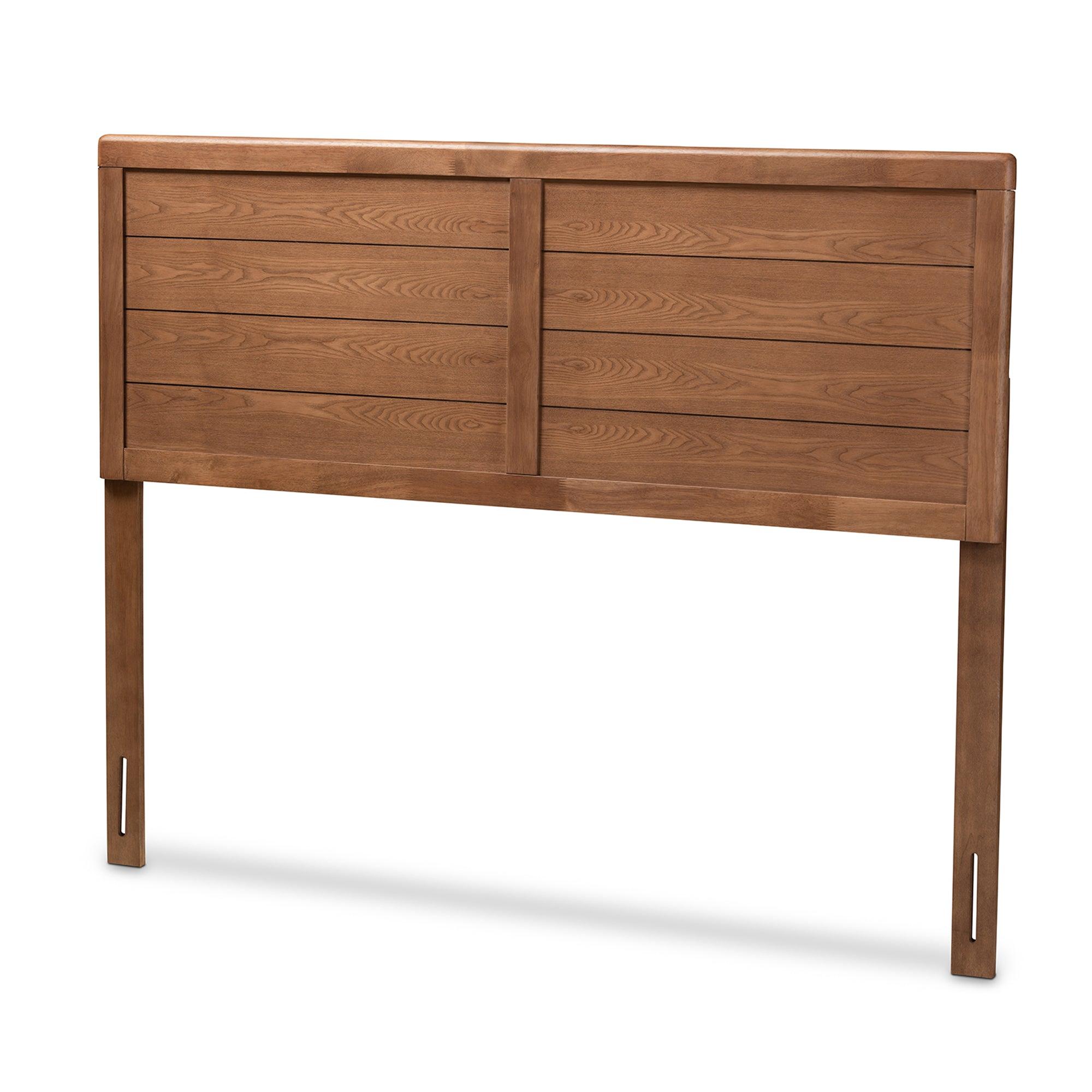 Seren Mid-Century Modern Finished Wood Headboard