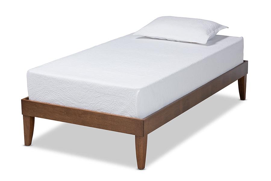 Lucina Mid-Century Modern Finished Platform Bed Frame