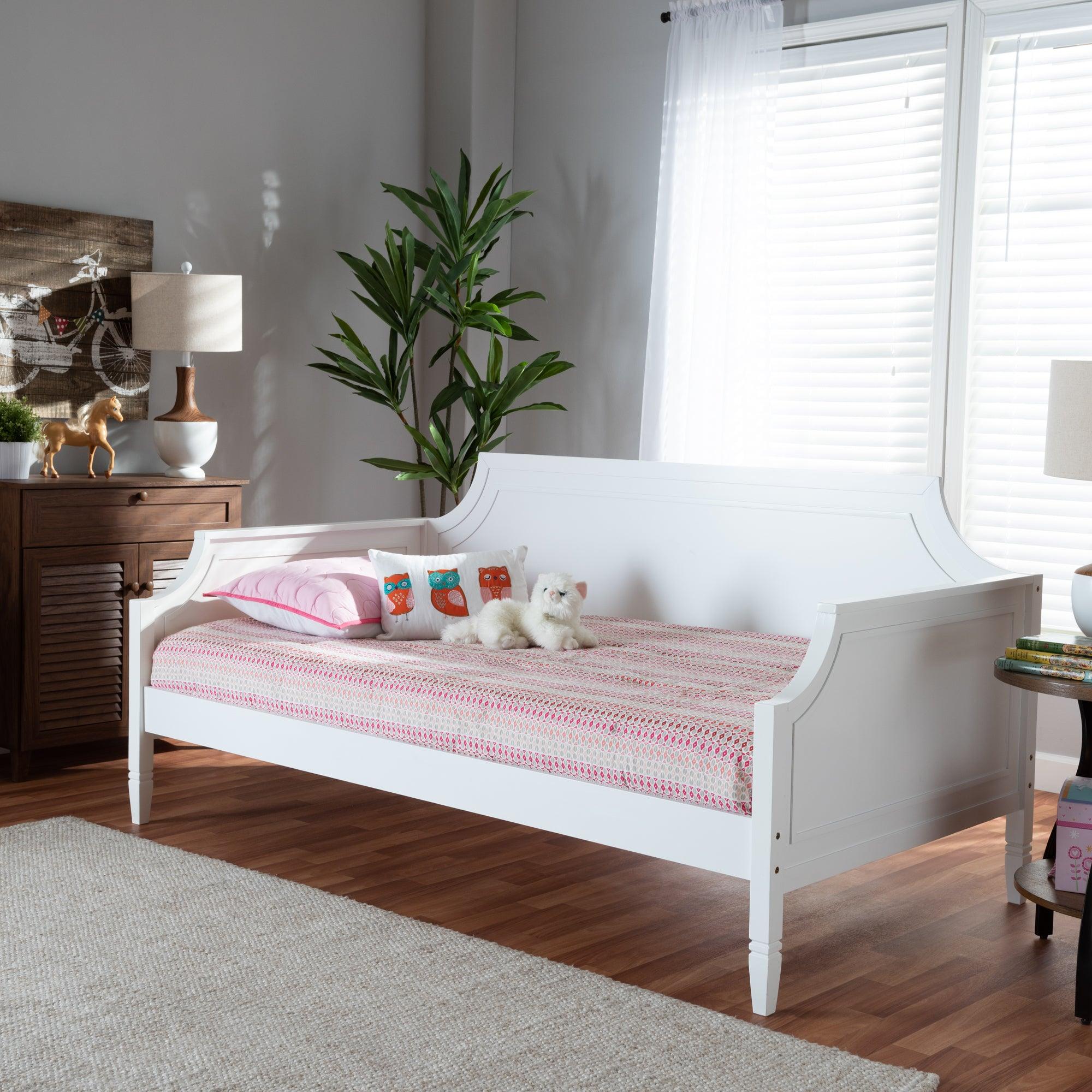 Mariana Classic and Traditional Finished Wood Daybed