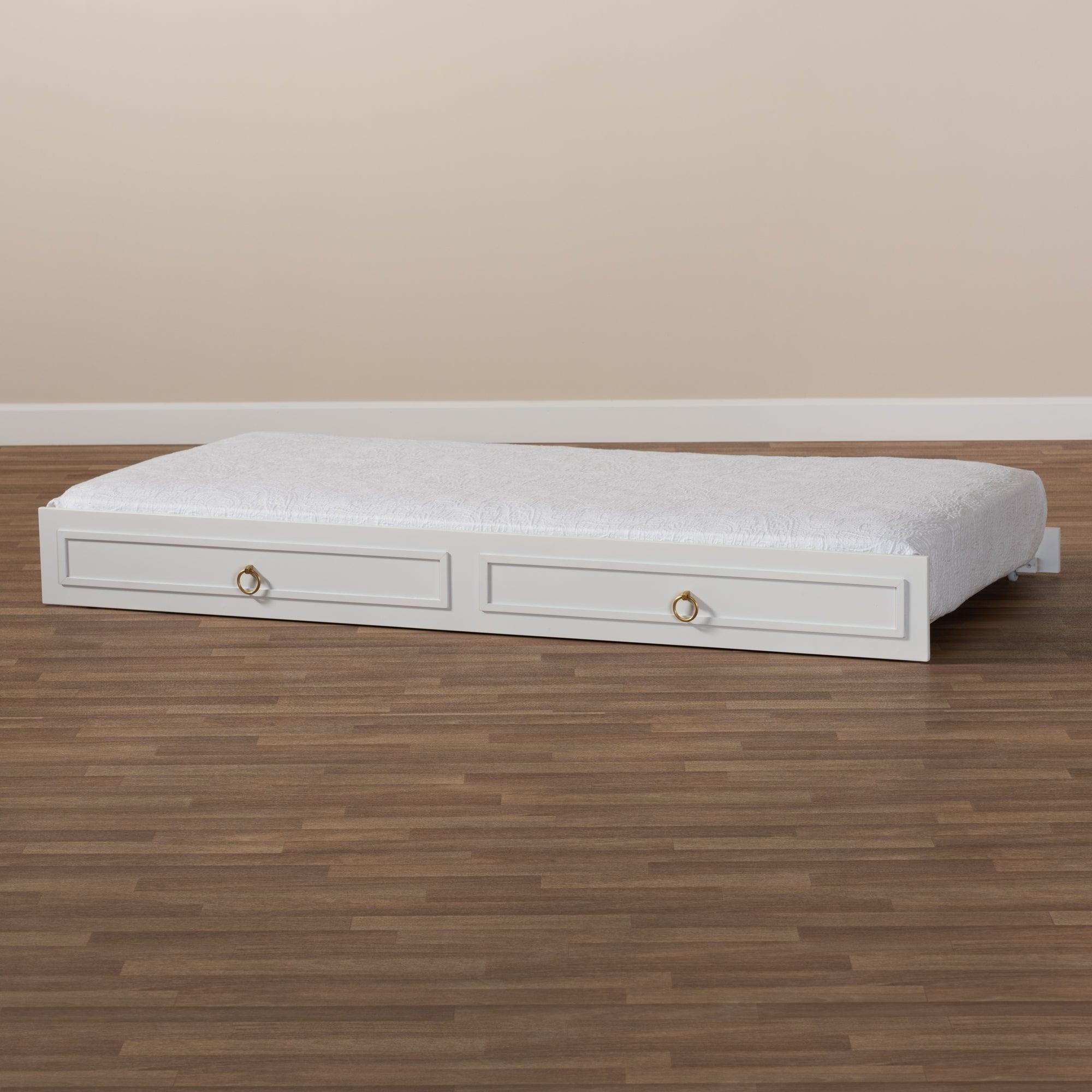 Mariana Classic and Traditional Finished Wood Trundle