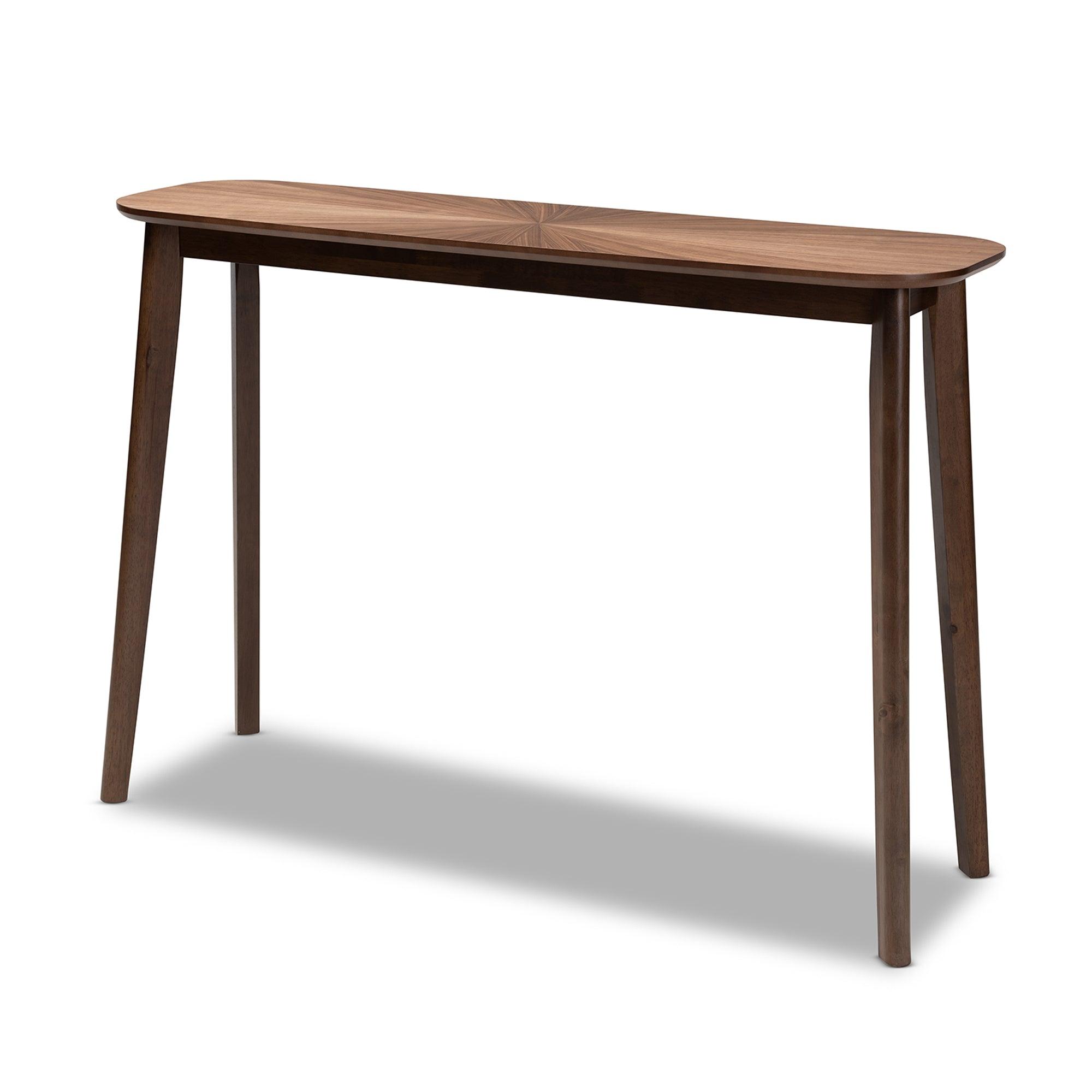 Wendy Mid-Century Modern Finished Wood Console Table