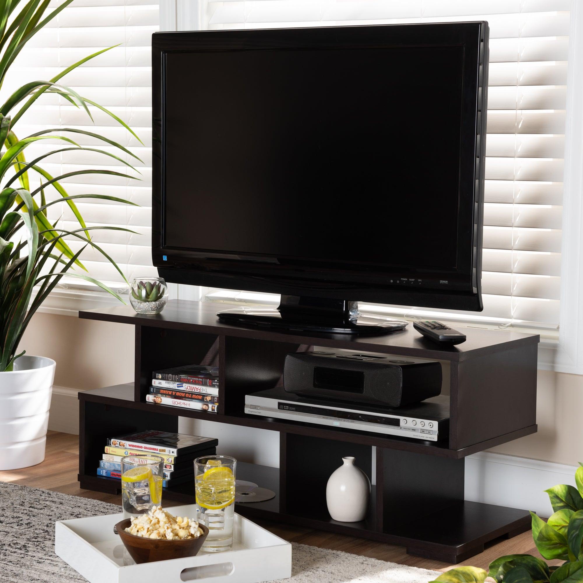 Arne Modern and Contemporary Finished Wood TV Stand