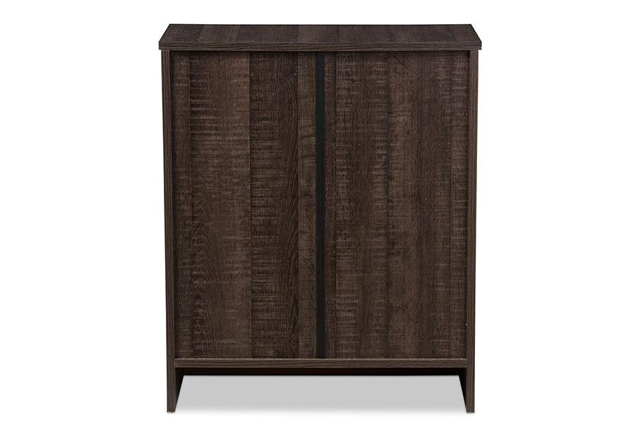 Decon Modern and Contemporary Espresso Wood 3-Drawer Storage Chest