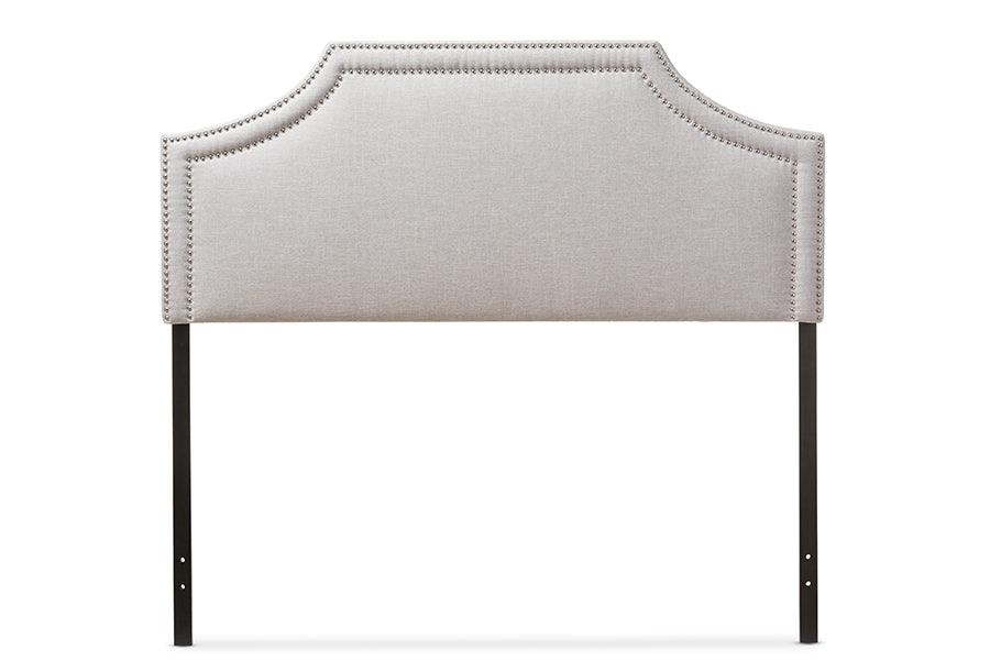 Avignon Modern and Contemporary ish Fabric Upholstered Headboard