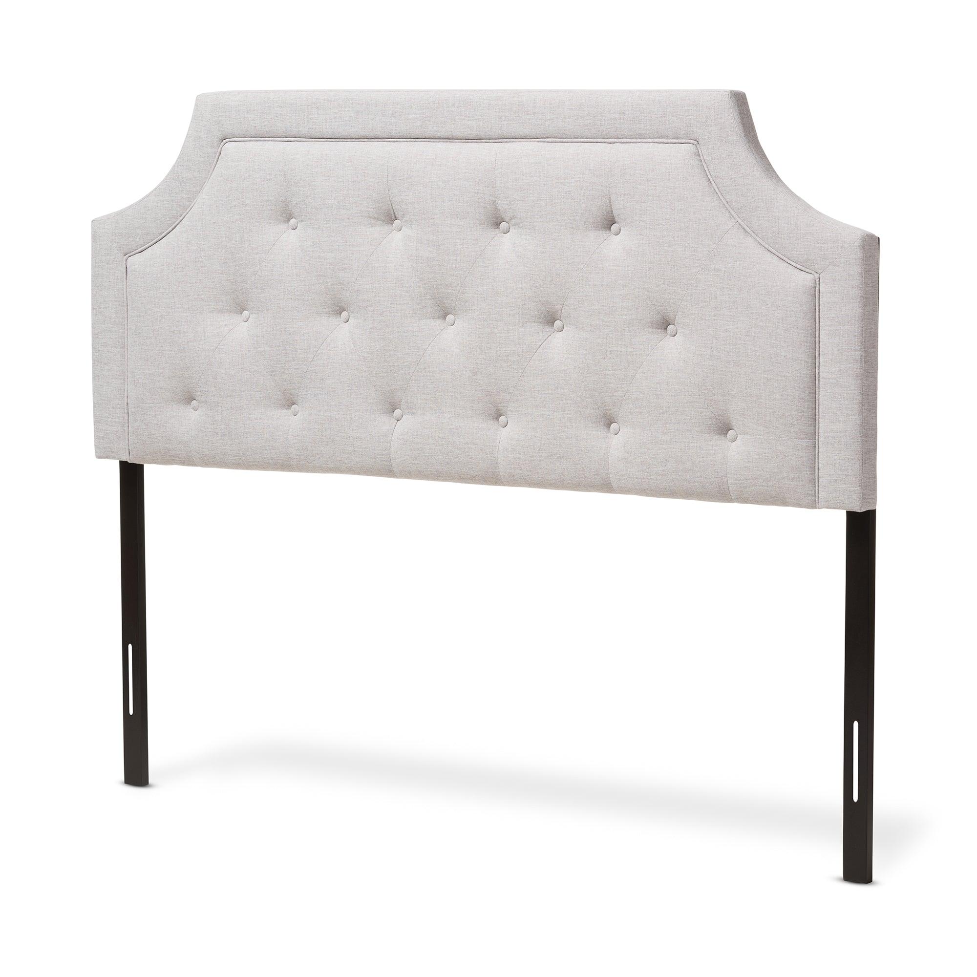 Mars Modern and Contemporary ish Fabric Headboard