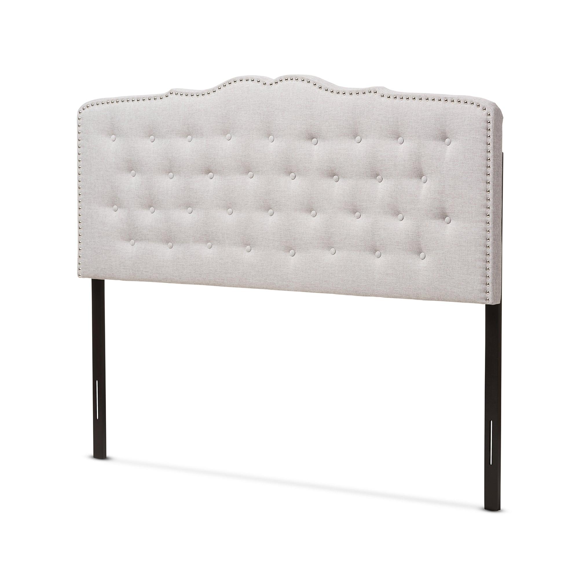 Lucy Modern and Contemporary ish Fabric Headboard