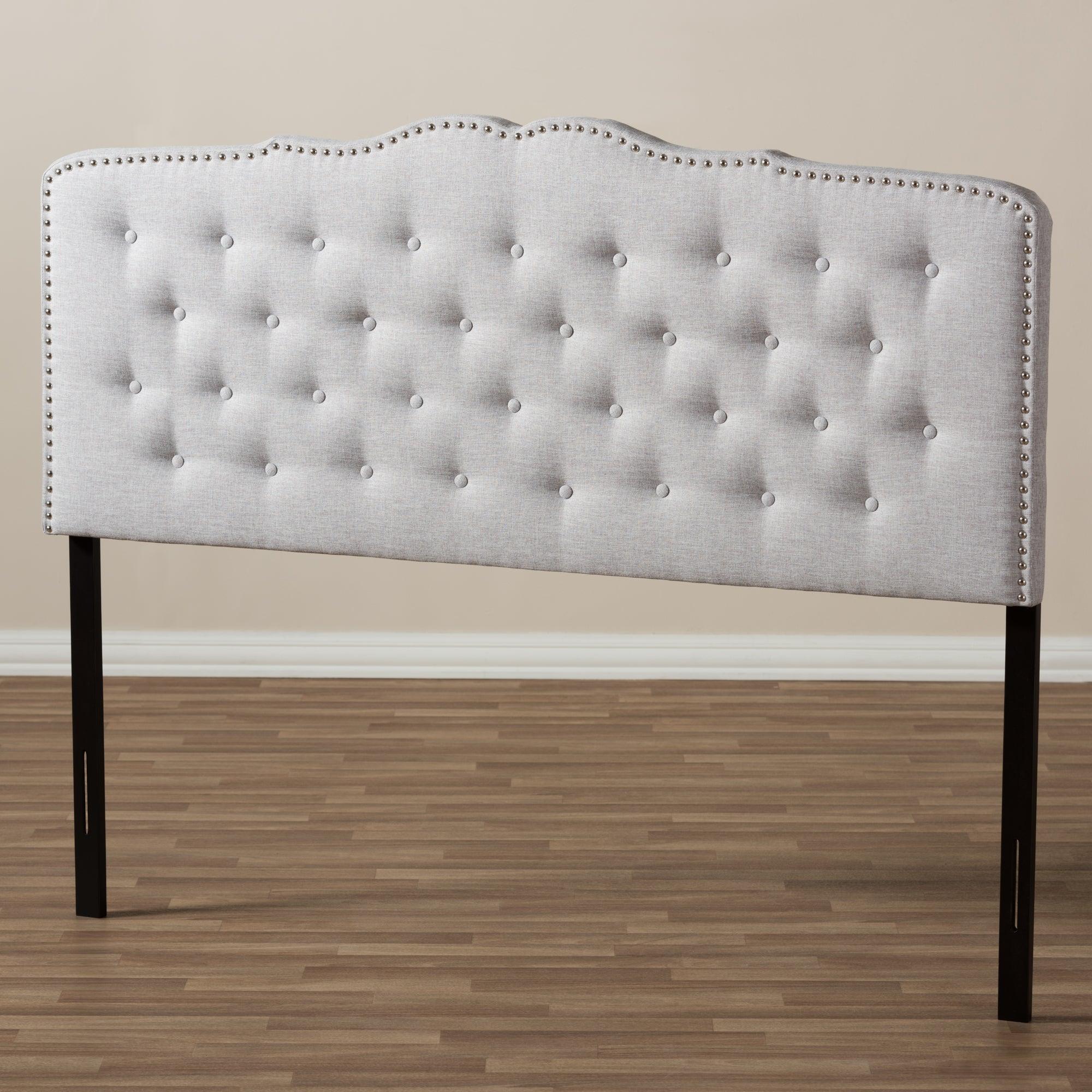 Lucy Modern and Contemporary ish Fabric Headboard