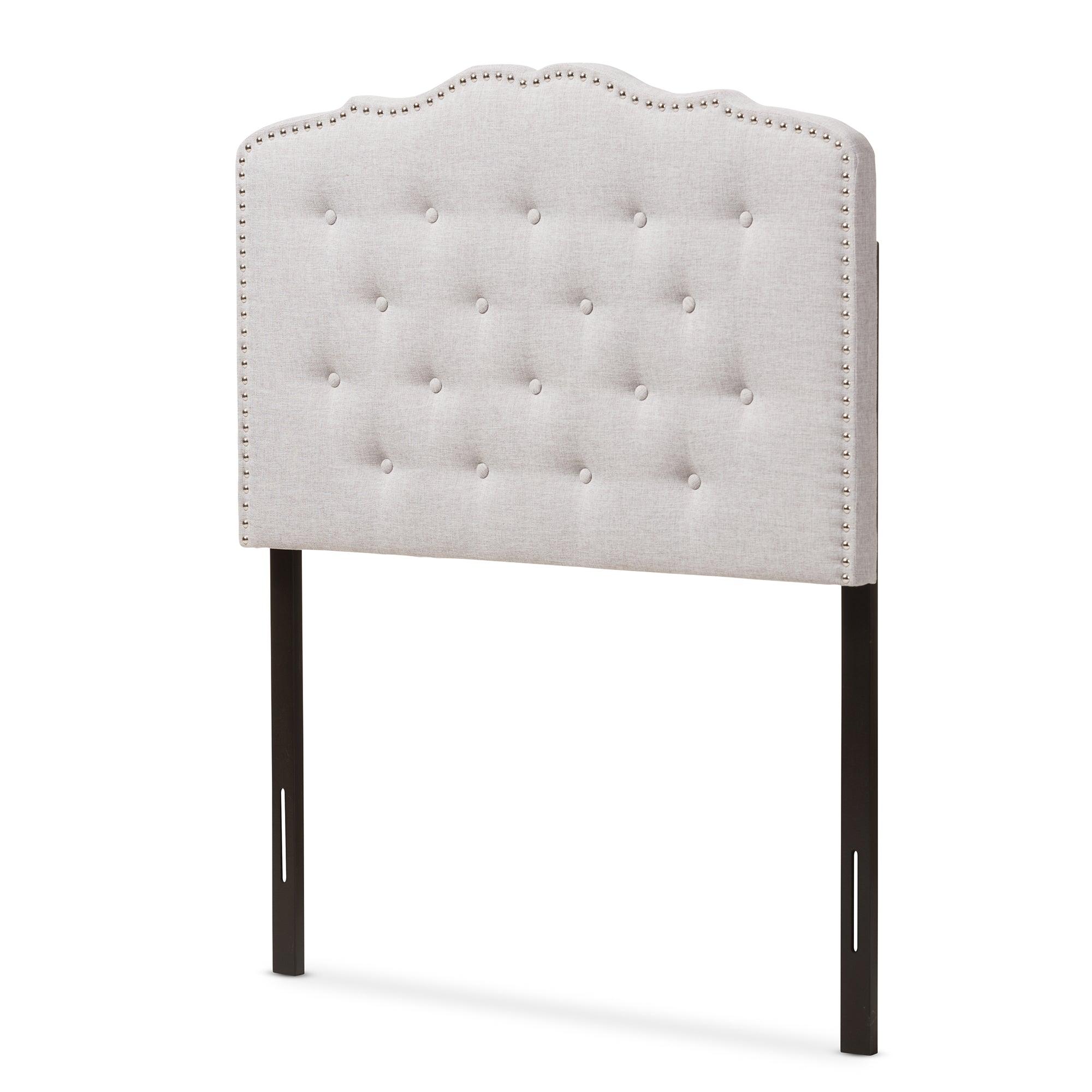 Lucy Modern and Contemporary ish Fabric Headboard