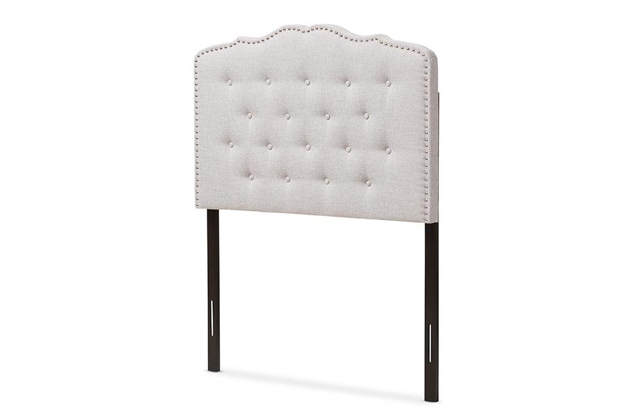 Lucy Modern and Contemporary ish Fabric Headboard