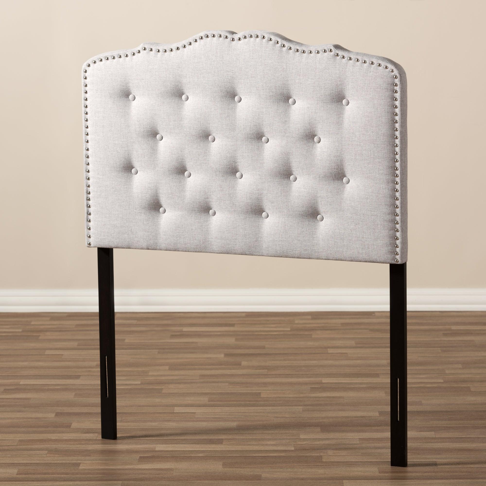 Lucy Modern and Contemporary ish Fabric Headboard