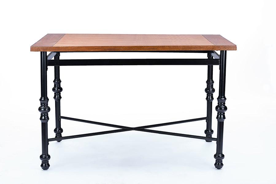 Broxburn Wood & Metal Industrial Dining Table