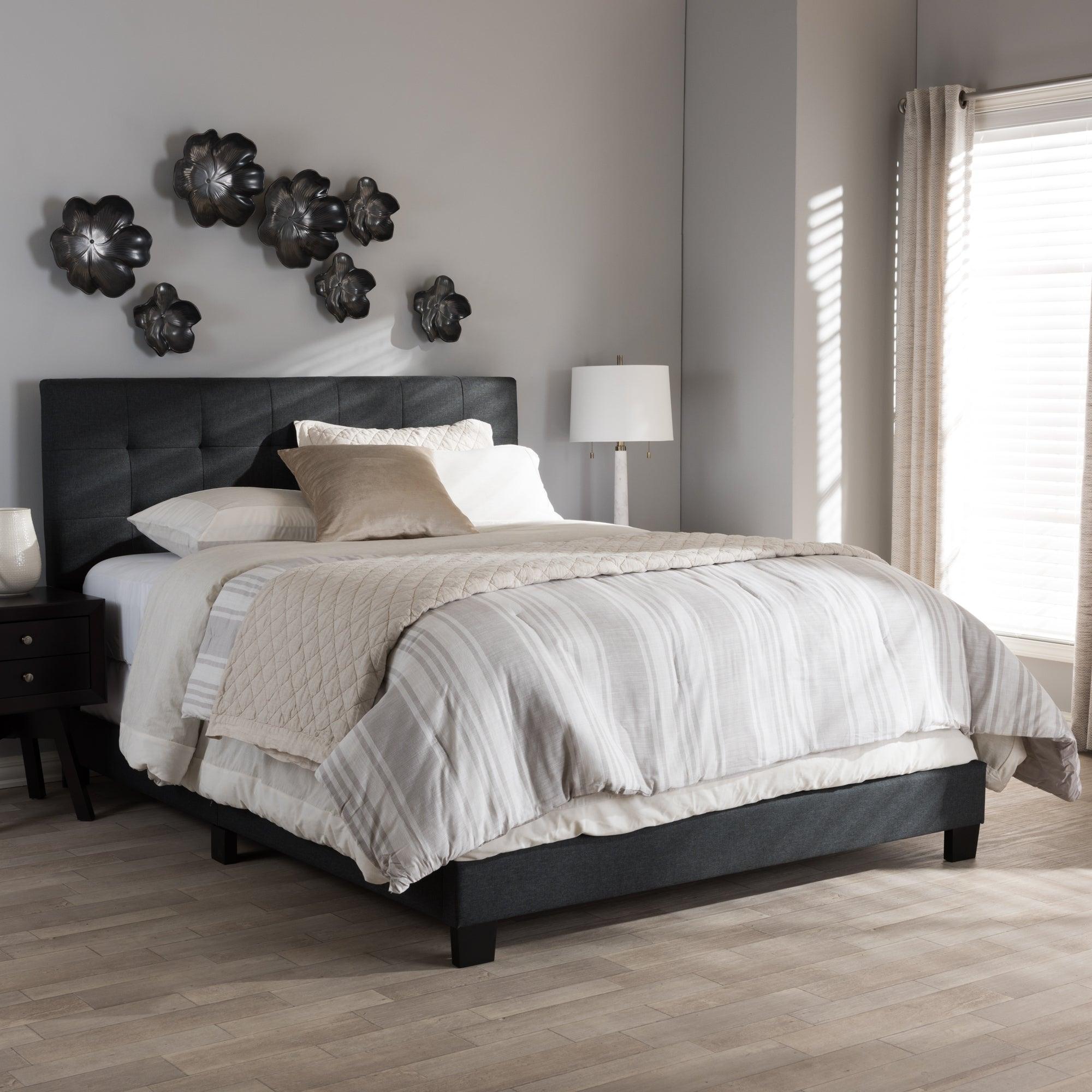 Brookfield Modern and Contemporary Fabric Bed