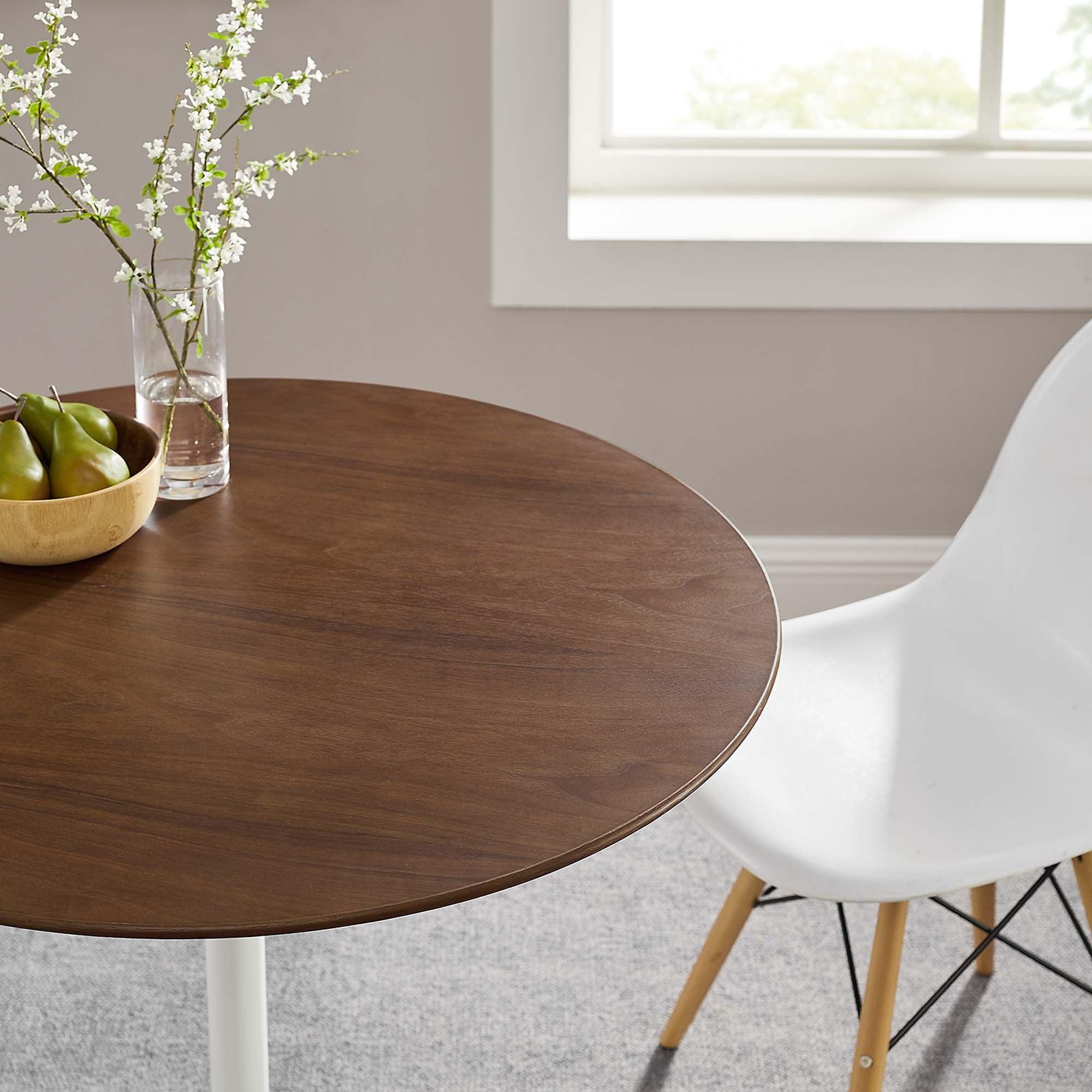 Lippa 36" Round Wood Dining Table