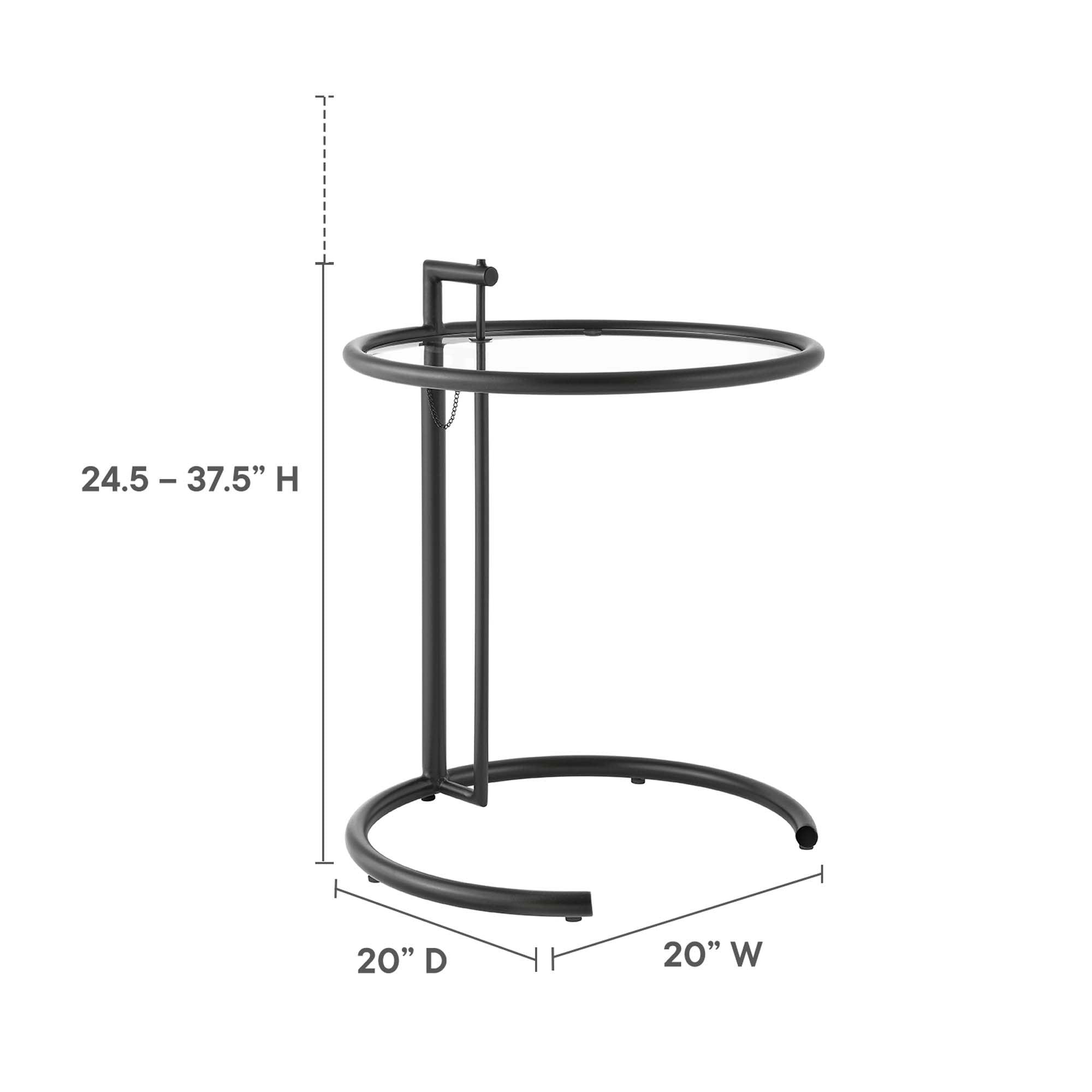 Eileen Gray Metal Side Table