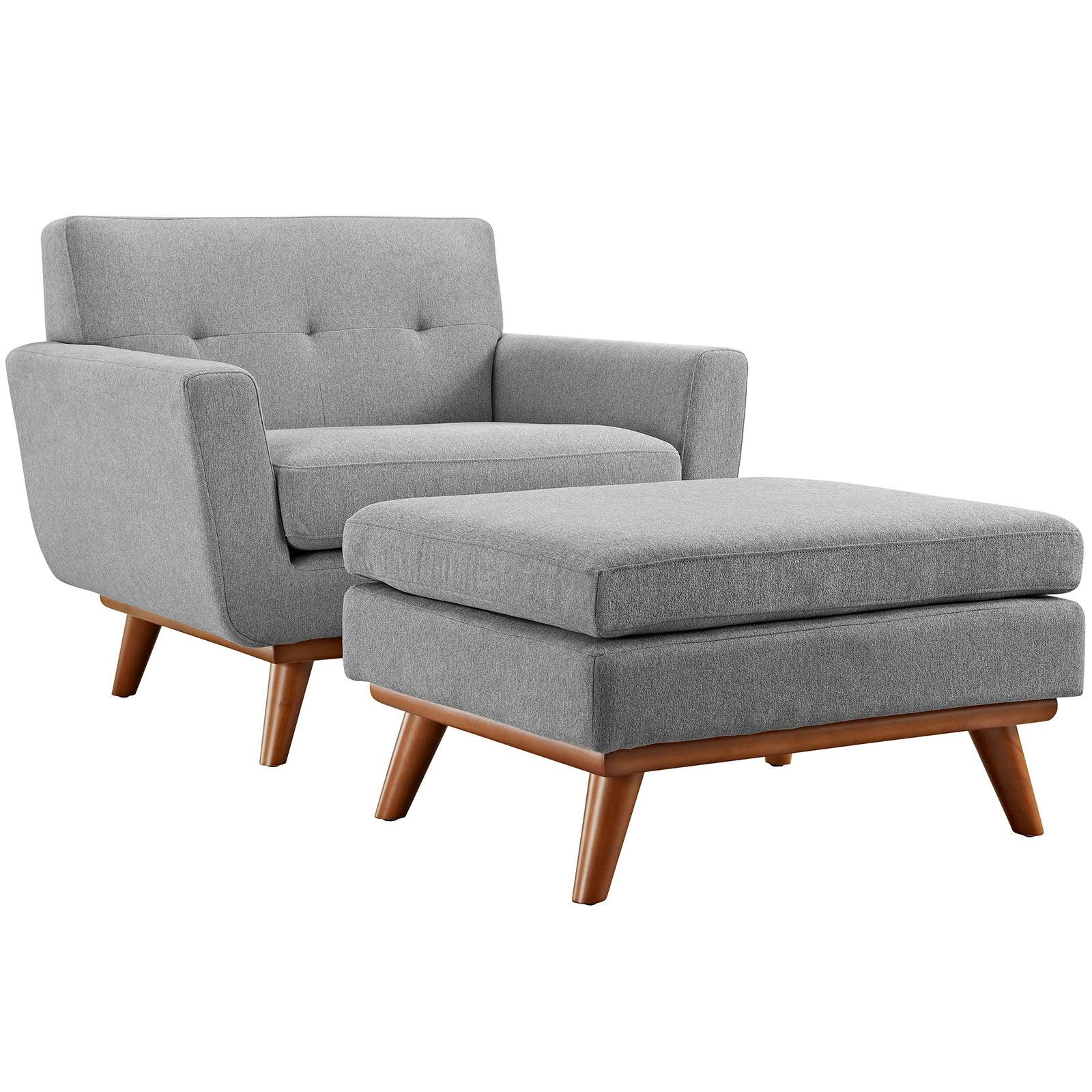 Engage 2 Piece Armchair and Ottoman