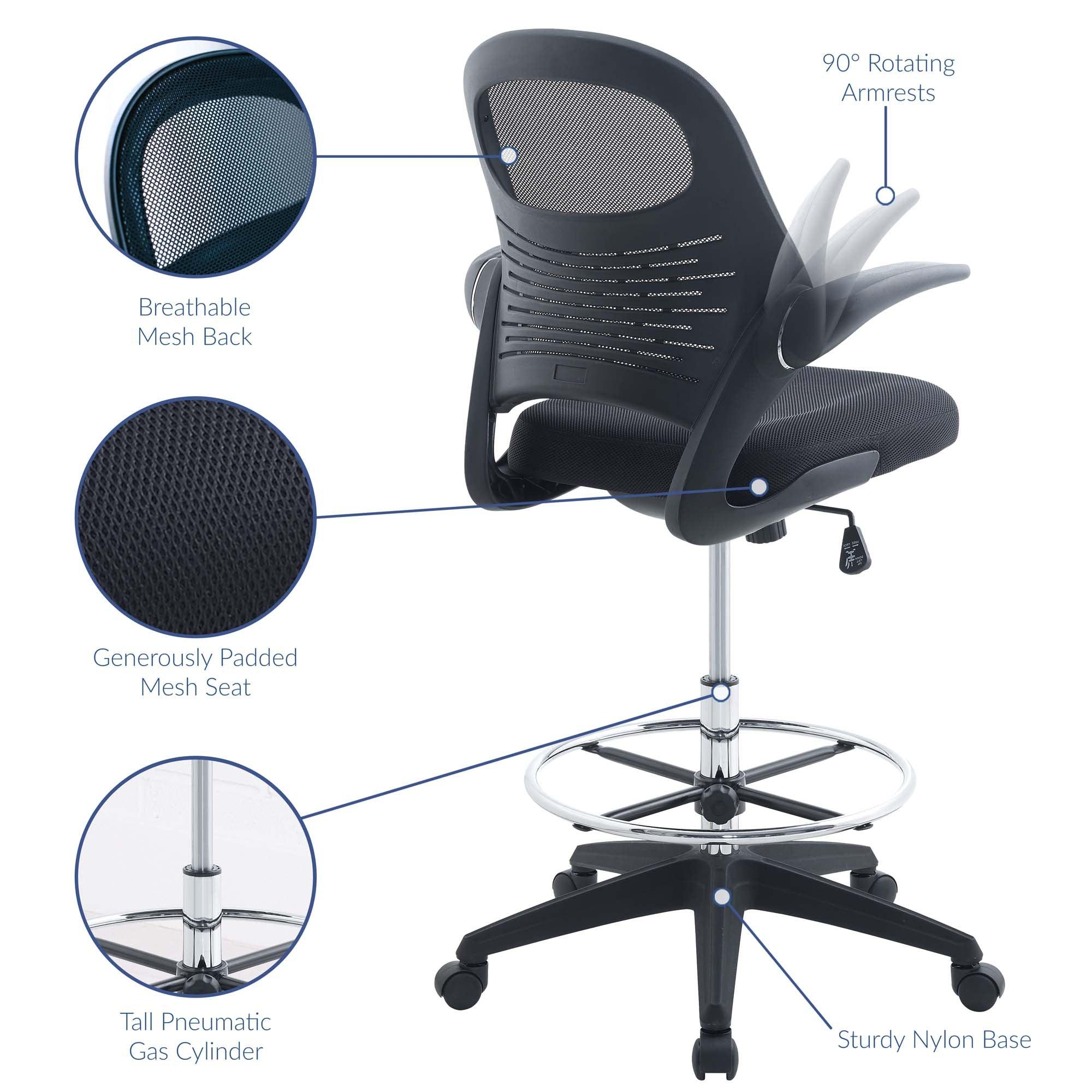 Stealth Drafting Chair