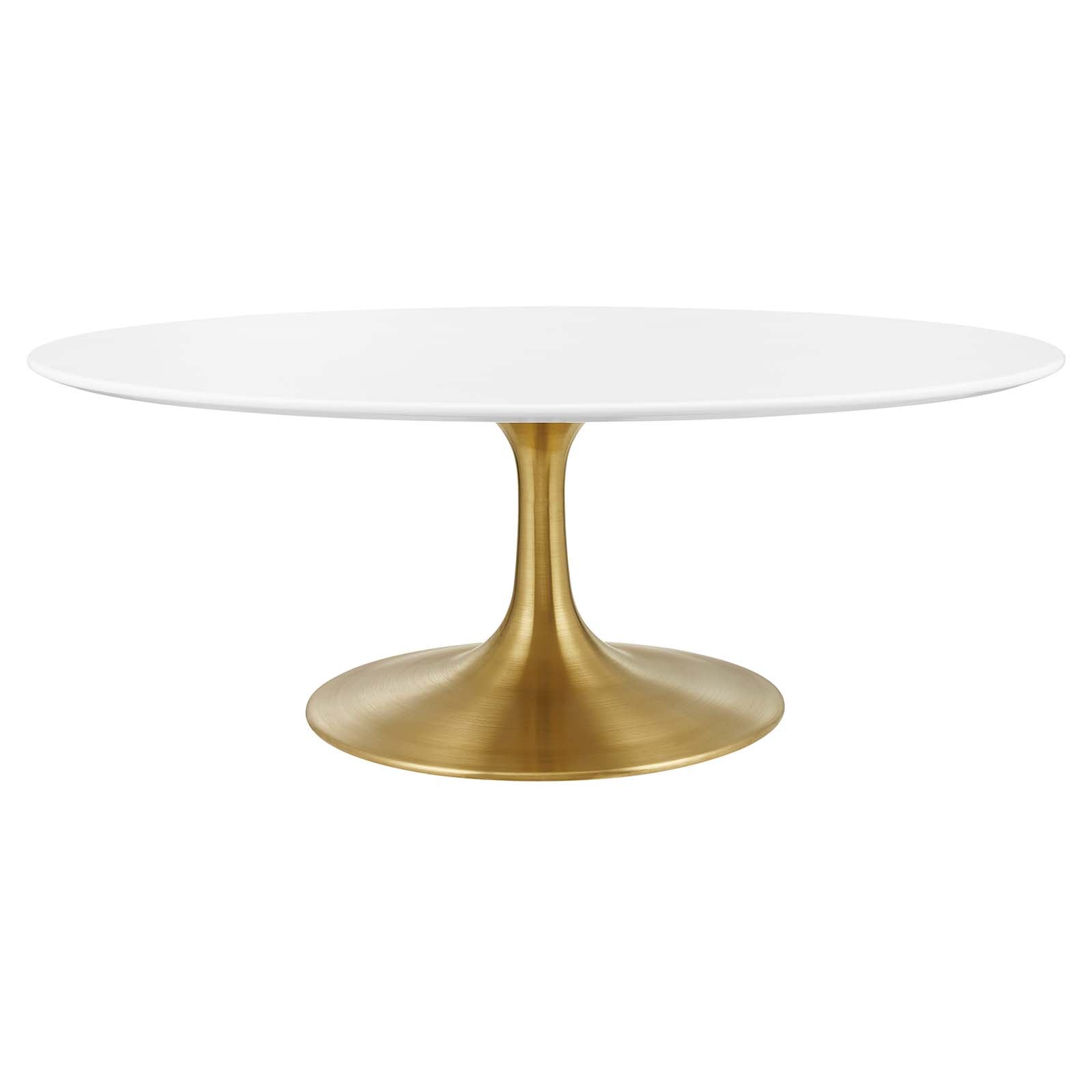 Lippa 42" Oval-Shaped Coffee Table-Coffee Table-Modway-Wall2Wall Furnishings