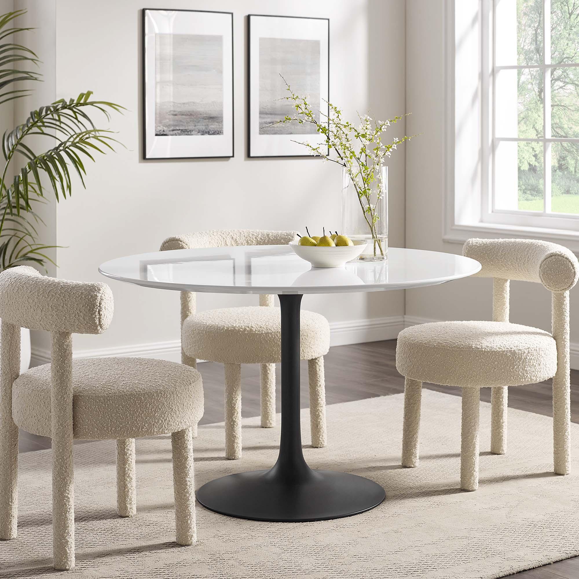 Lippa 48" Round Wood Dining Table