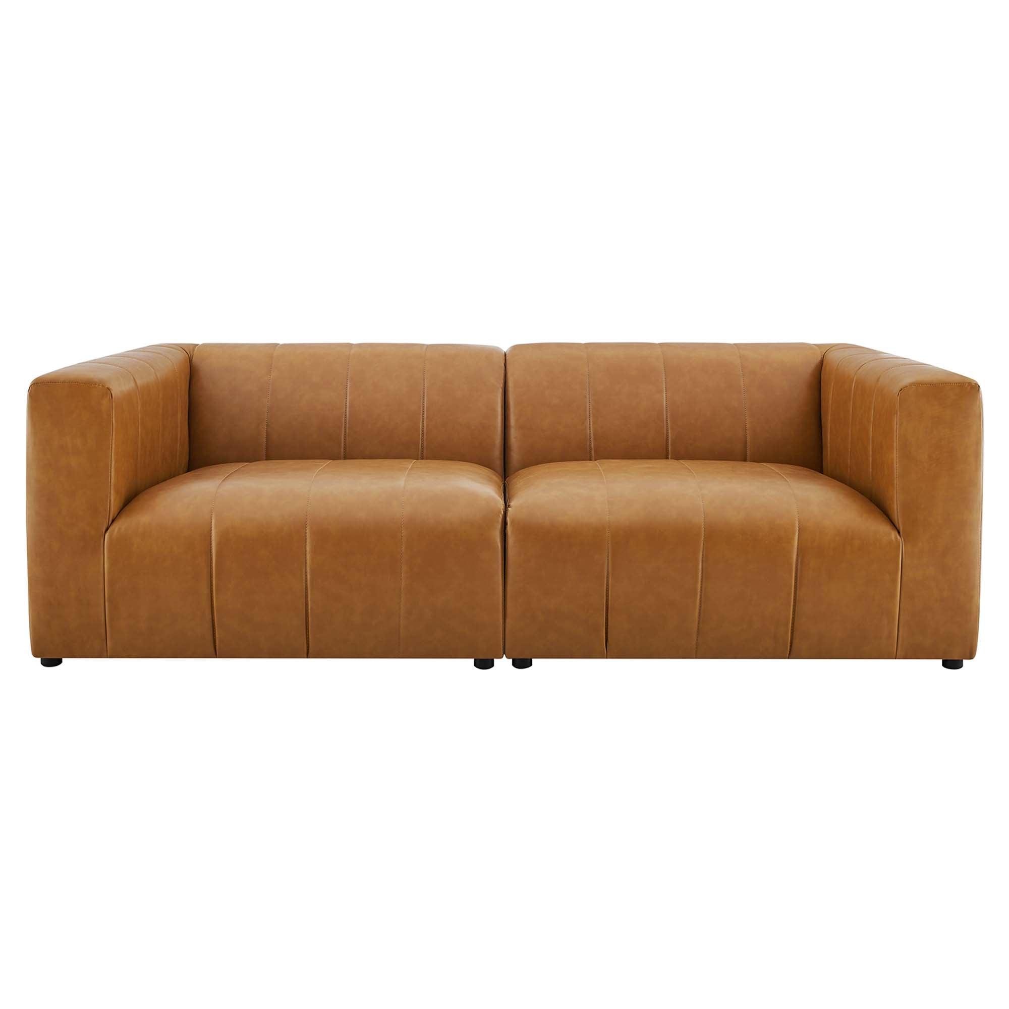 Bartlett 2-Piece Vegan Leather Loveseat